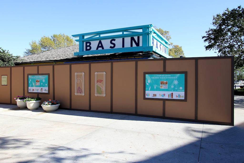 PHOTOS - Basin at Downtown Disney Marketplace closed for refurbishment