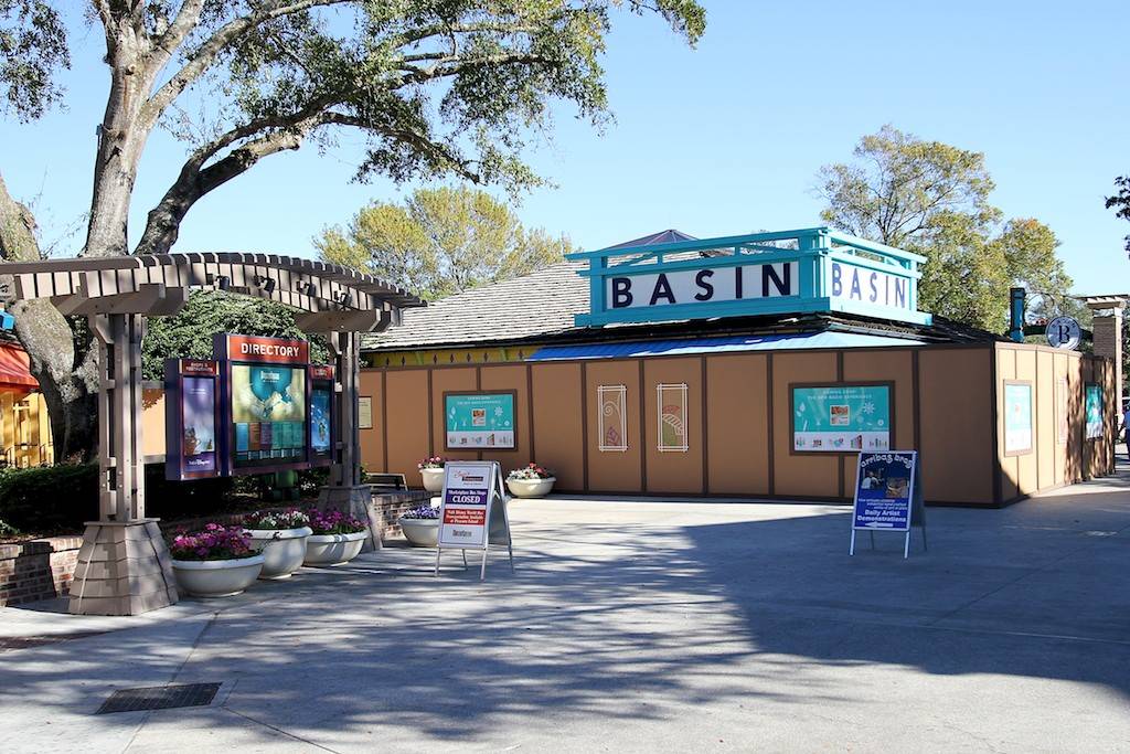 PHOTOS - Basin at Downtown Disney Marketplace closed for refurbishment
