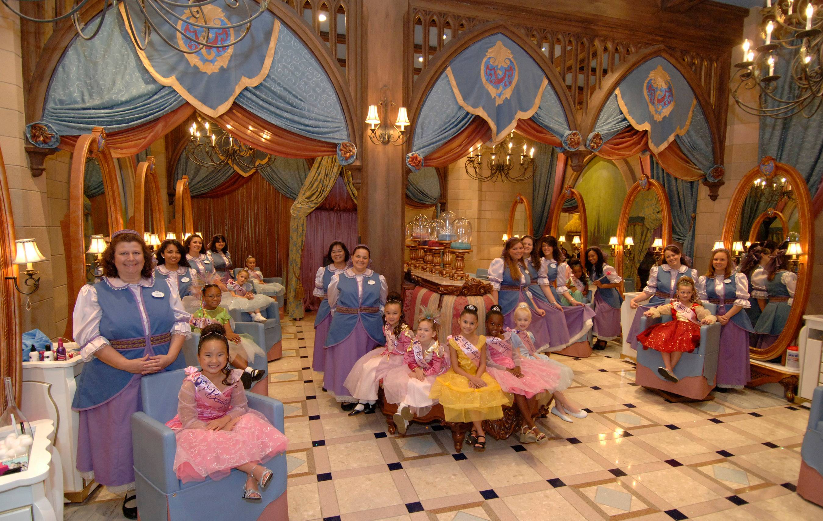 A $10 cancellation fee will be applied to credit cards for all no-shows at Bibbidi Bobbidi Boutique