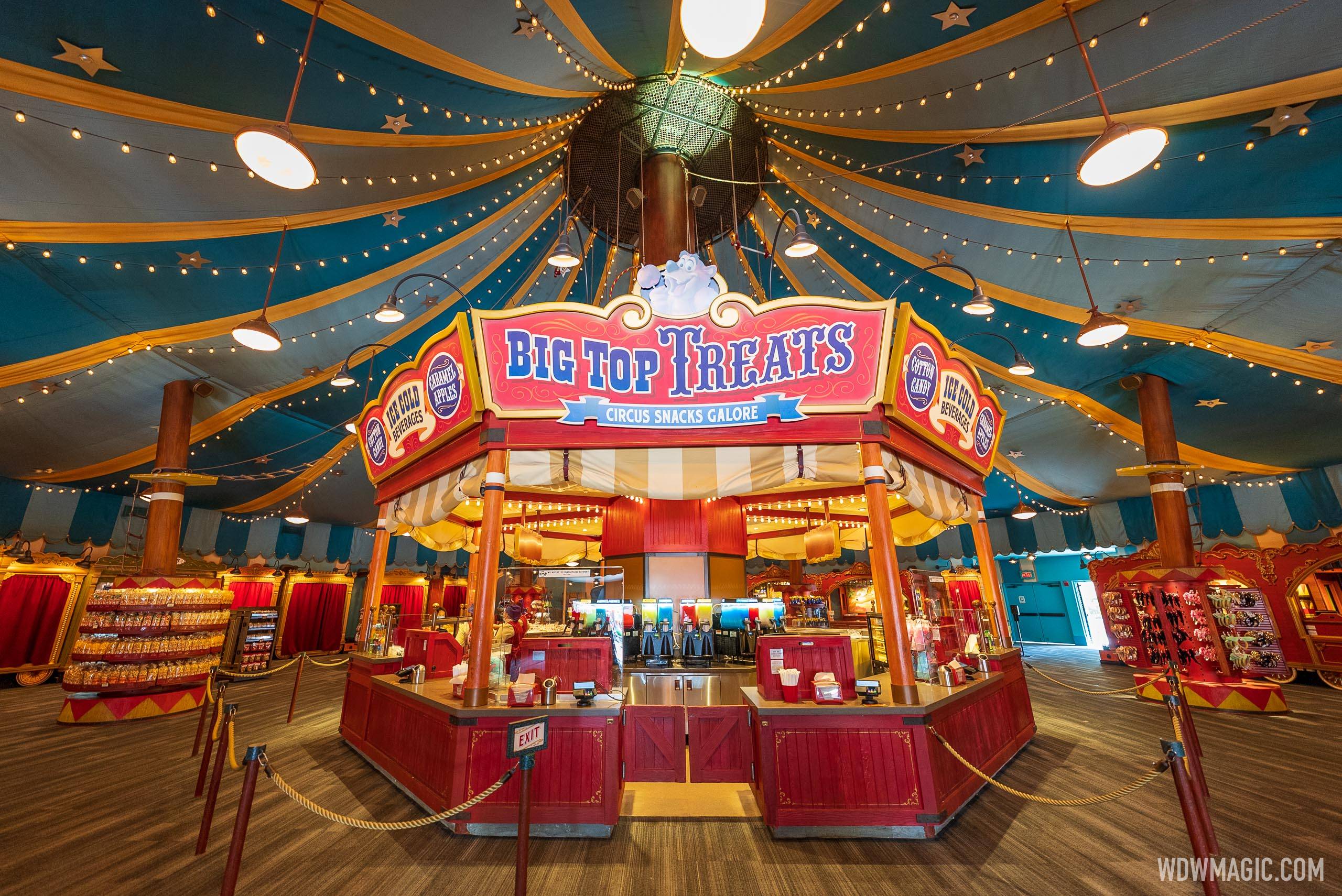 Big Top Souvenirs reopening August 2021