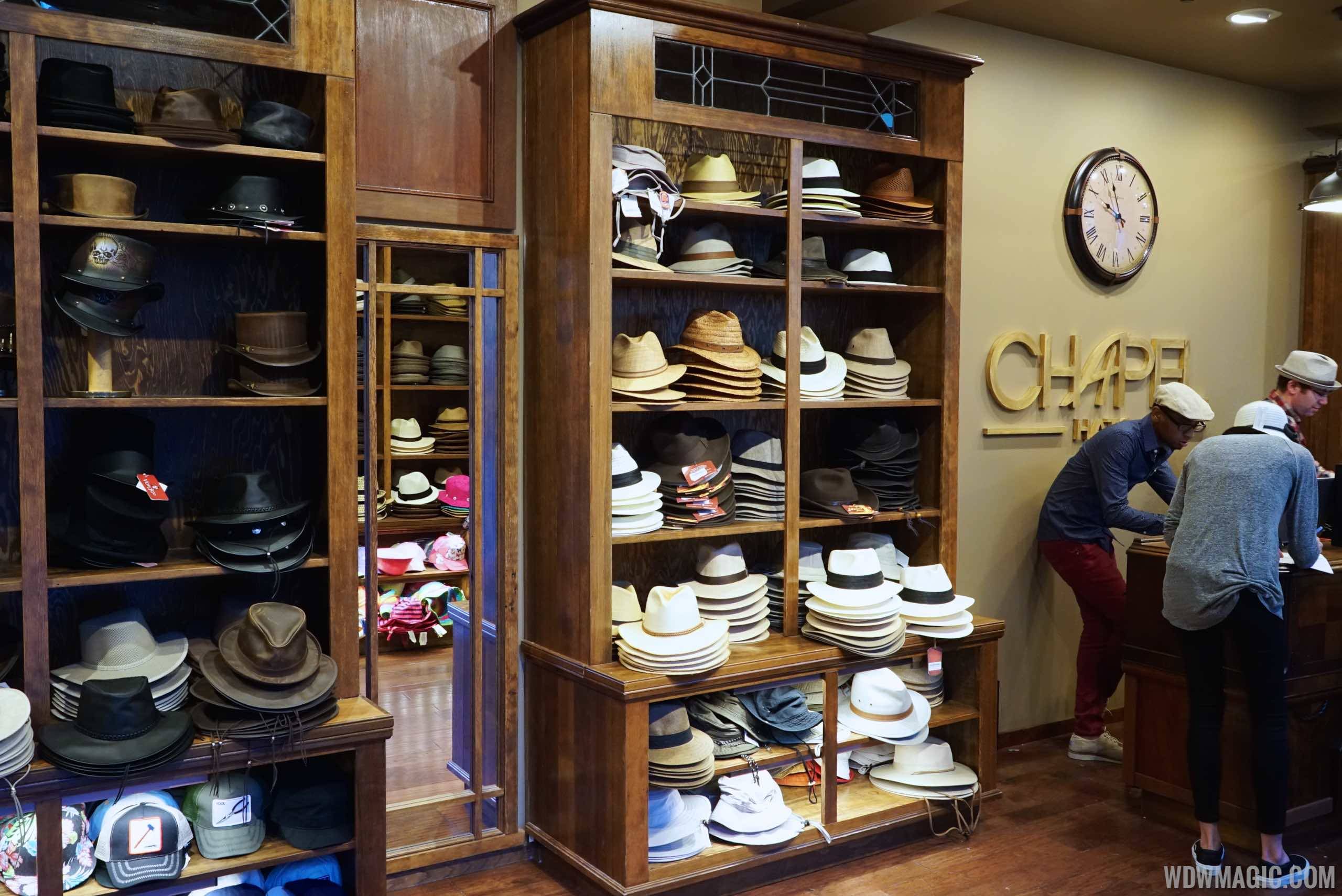 Chapel Hats - Store overview