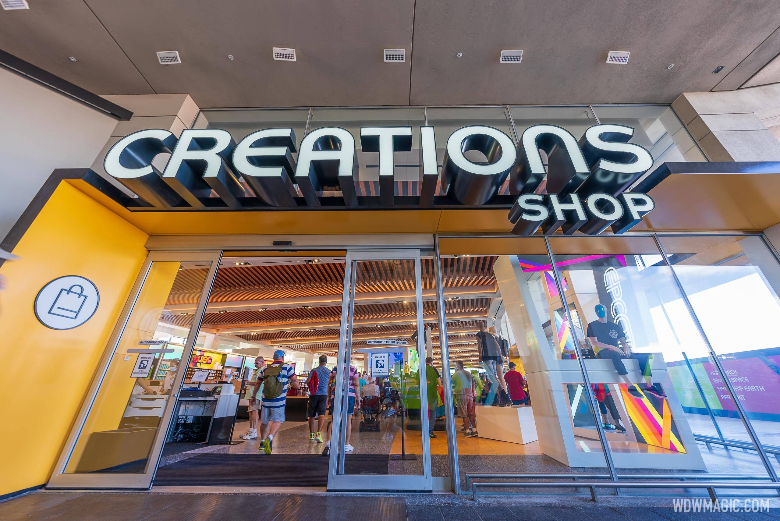 Opening Day at Creations Shop