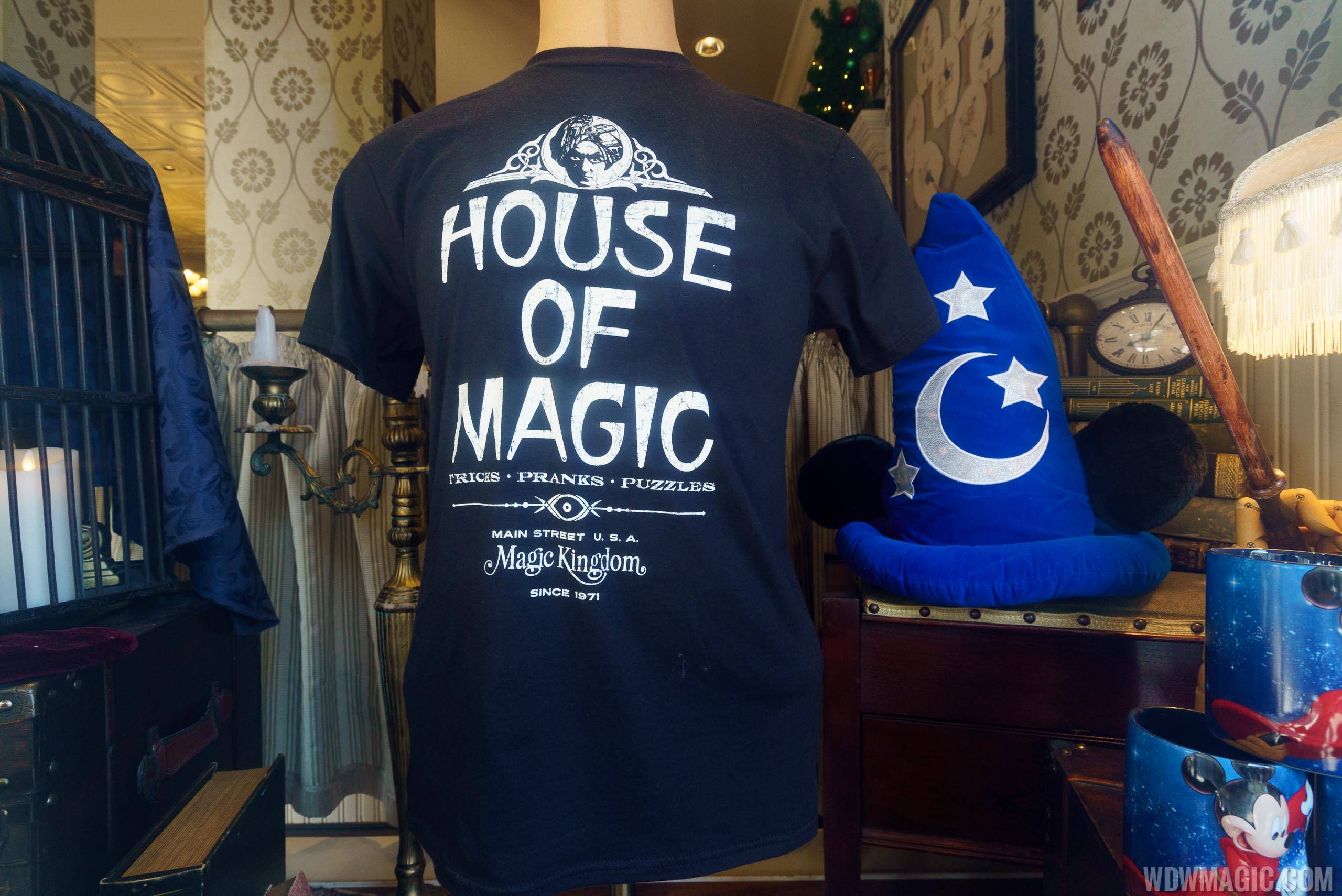 House of Magic storefront on Main Street U.S.A.