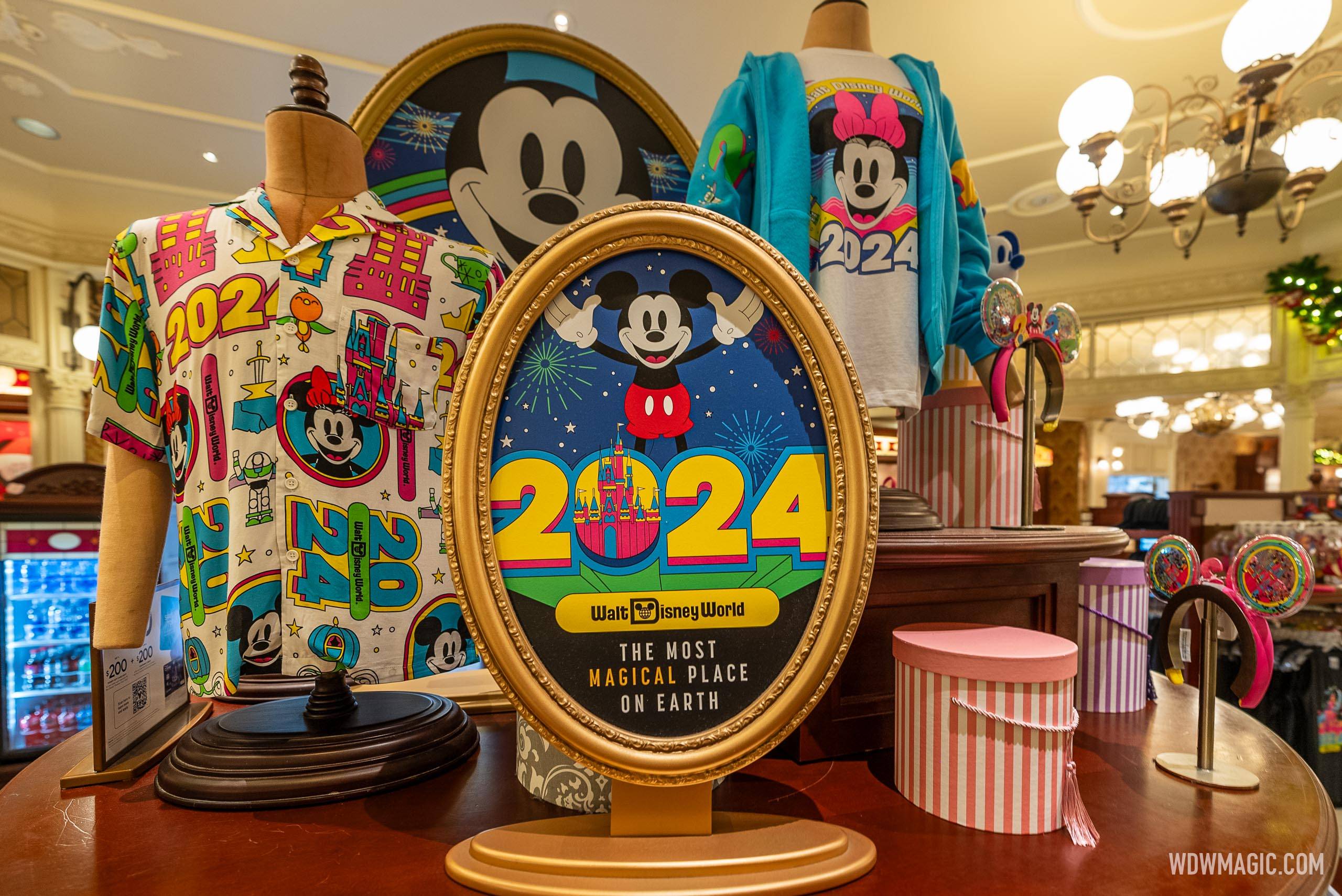 Walt Disney World 2024 logo merchandise
