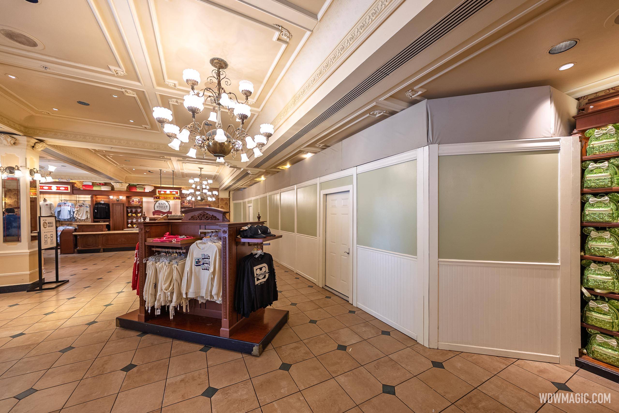 Main Street Emporium Construction Moves to Town Square End at Magic Kingdom