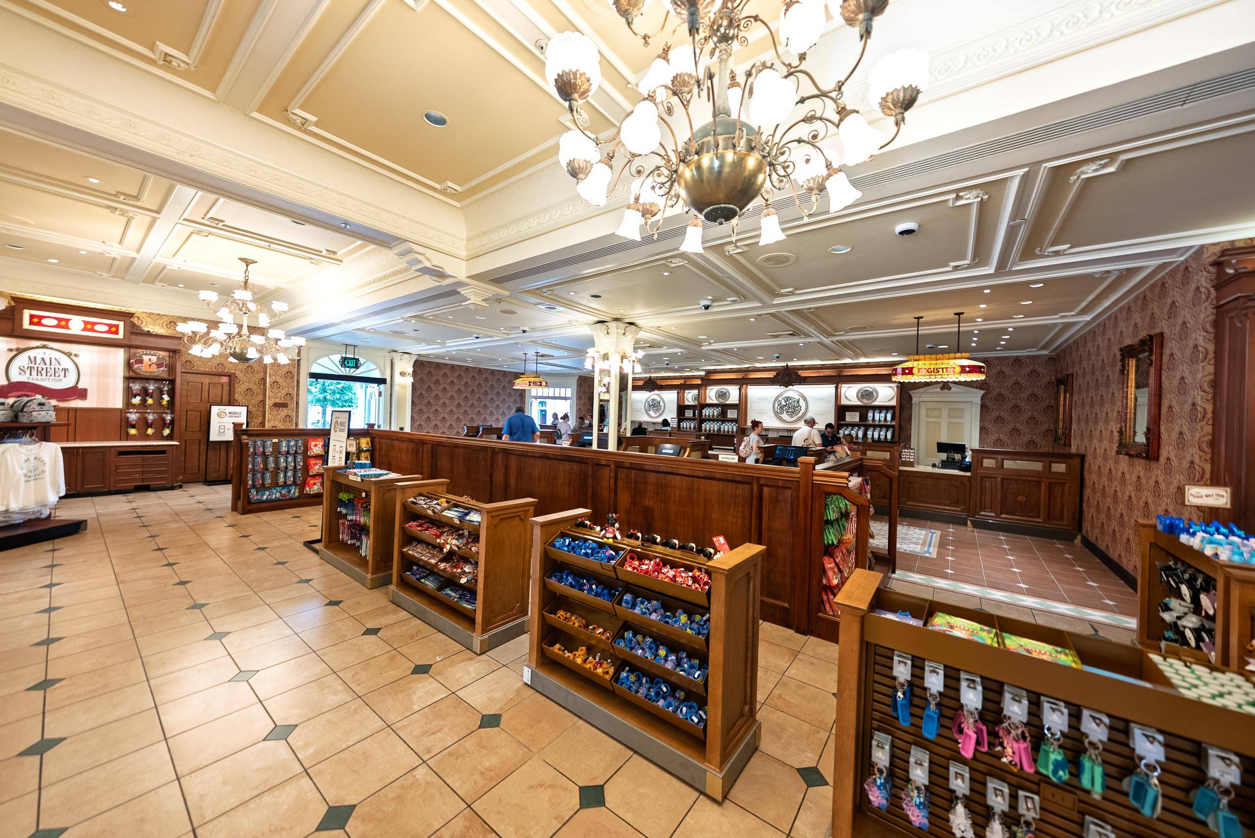Magic Kingdom Main Street Emporium Refurbishment Progress: New Register Setup, Final Work Underway