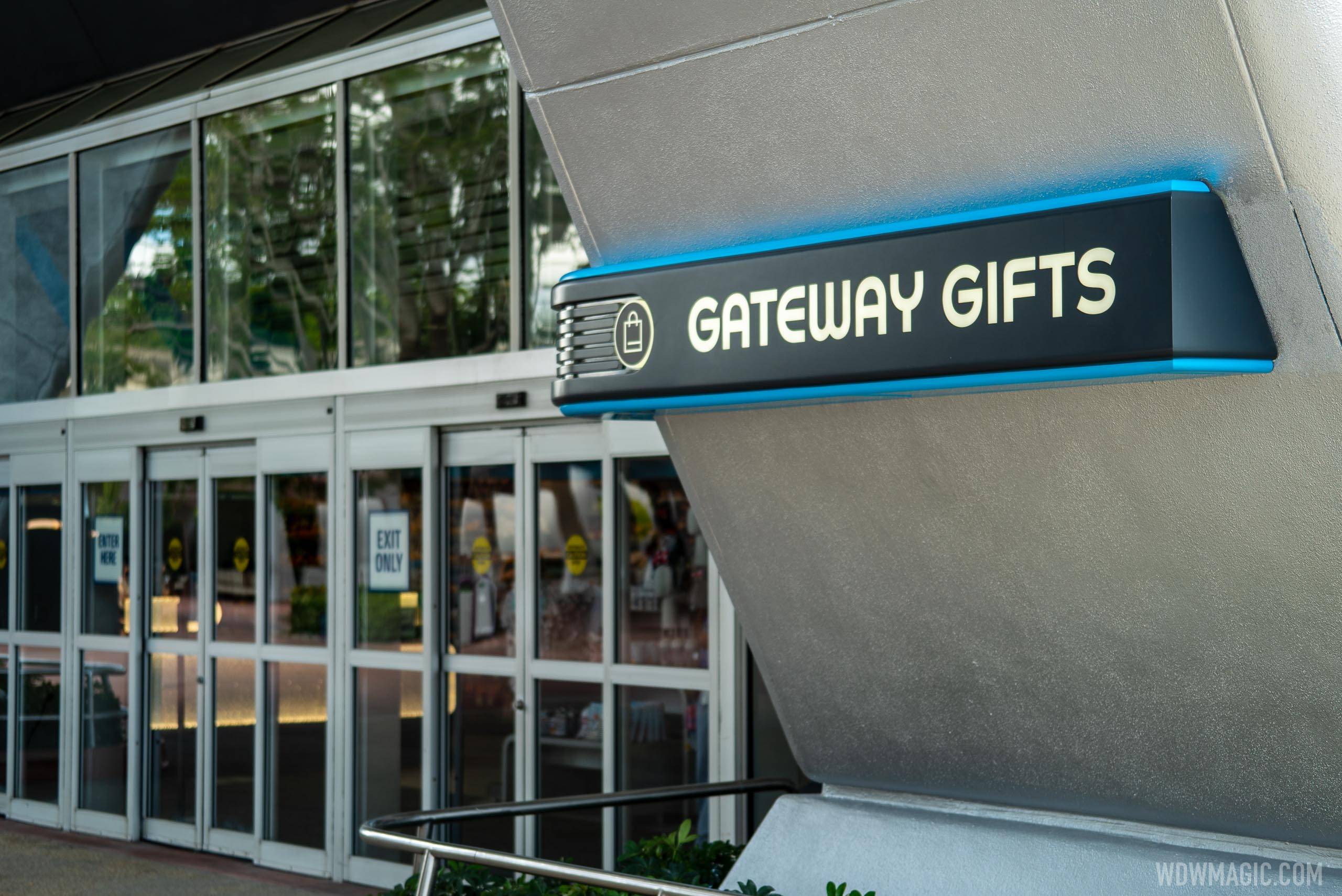 New signage at Gateway Gifts
