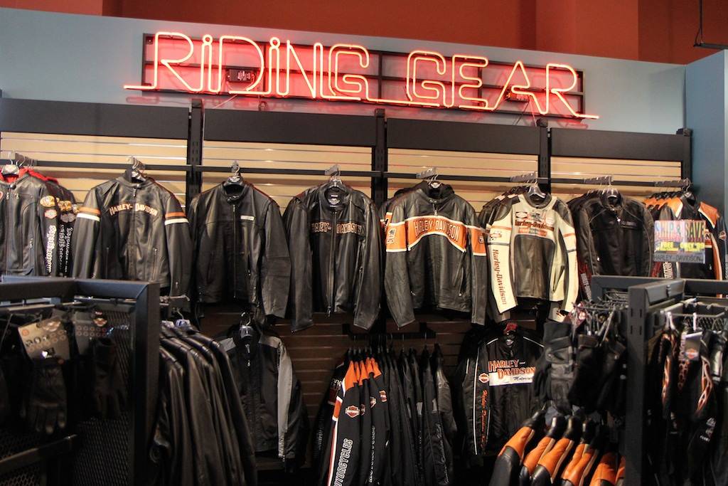 Harley-Davidson Motor Cycles new store complete