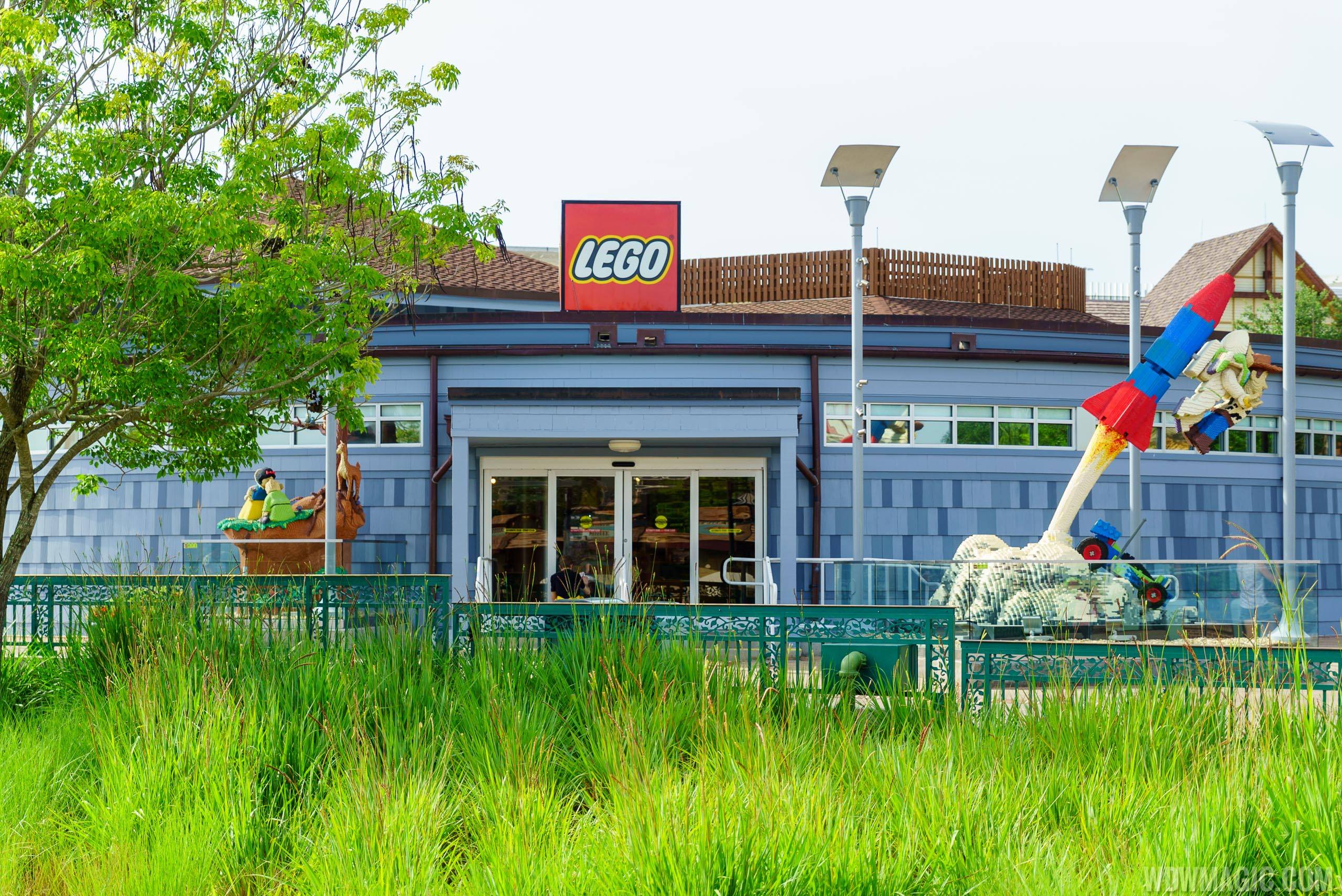 Downtown Disney's Lego Store outdoor play area closing for refurbishment
