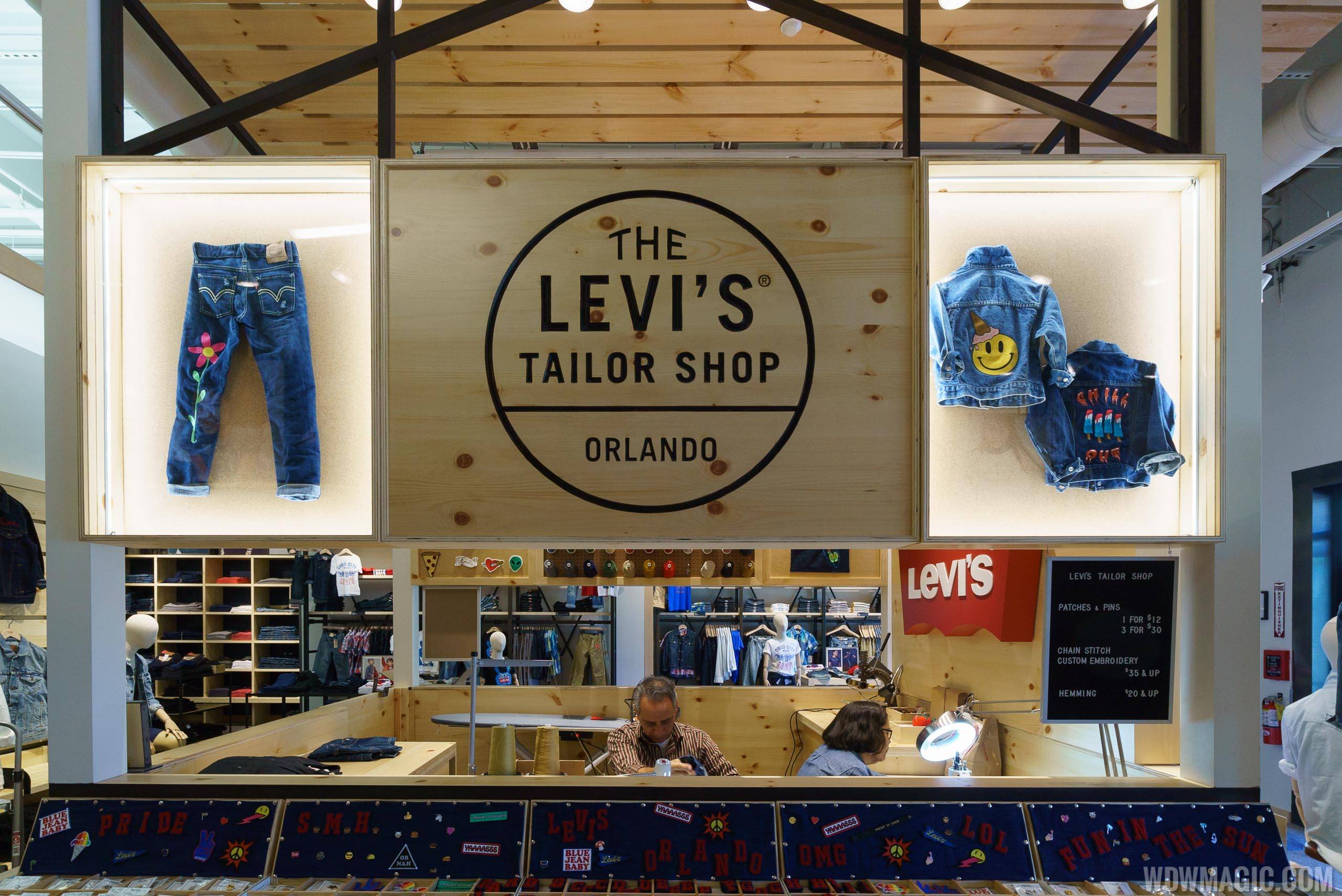The Levi's Taylor Shop Orlando at Disney Springs