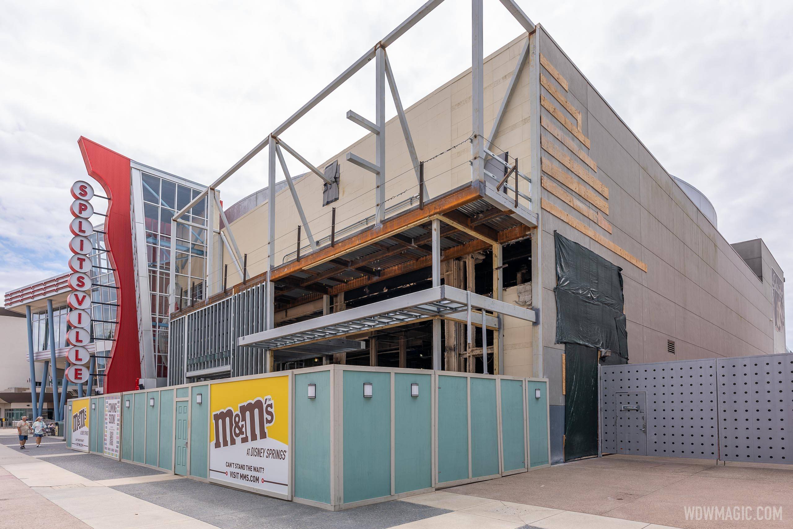PHOTOS - Latest construction progress at M&M's Disney Springs