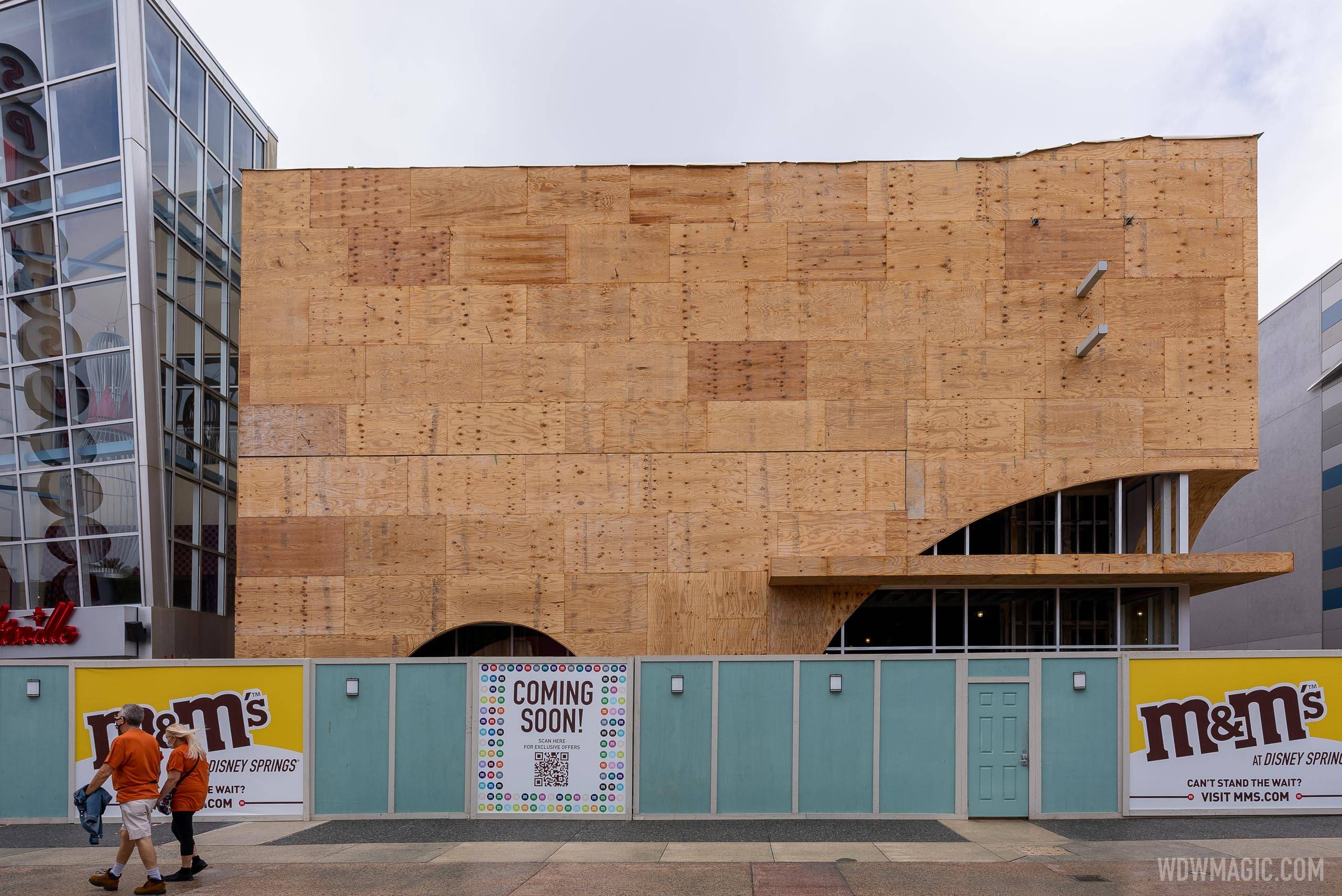 M&M'S Store Disney Springs construction - November 9 2020