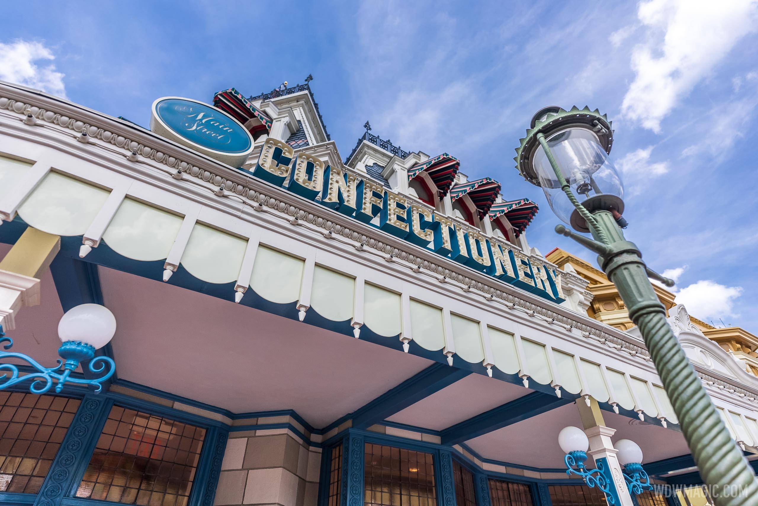 New look, more space and customized confection coming with the Main Street Confectionary refurbishment at Magic Kingdom