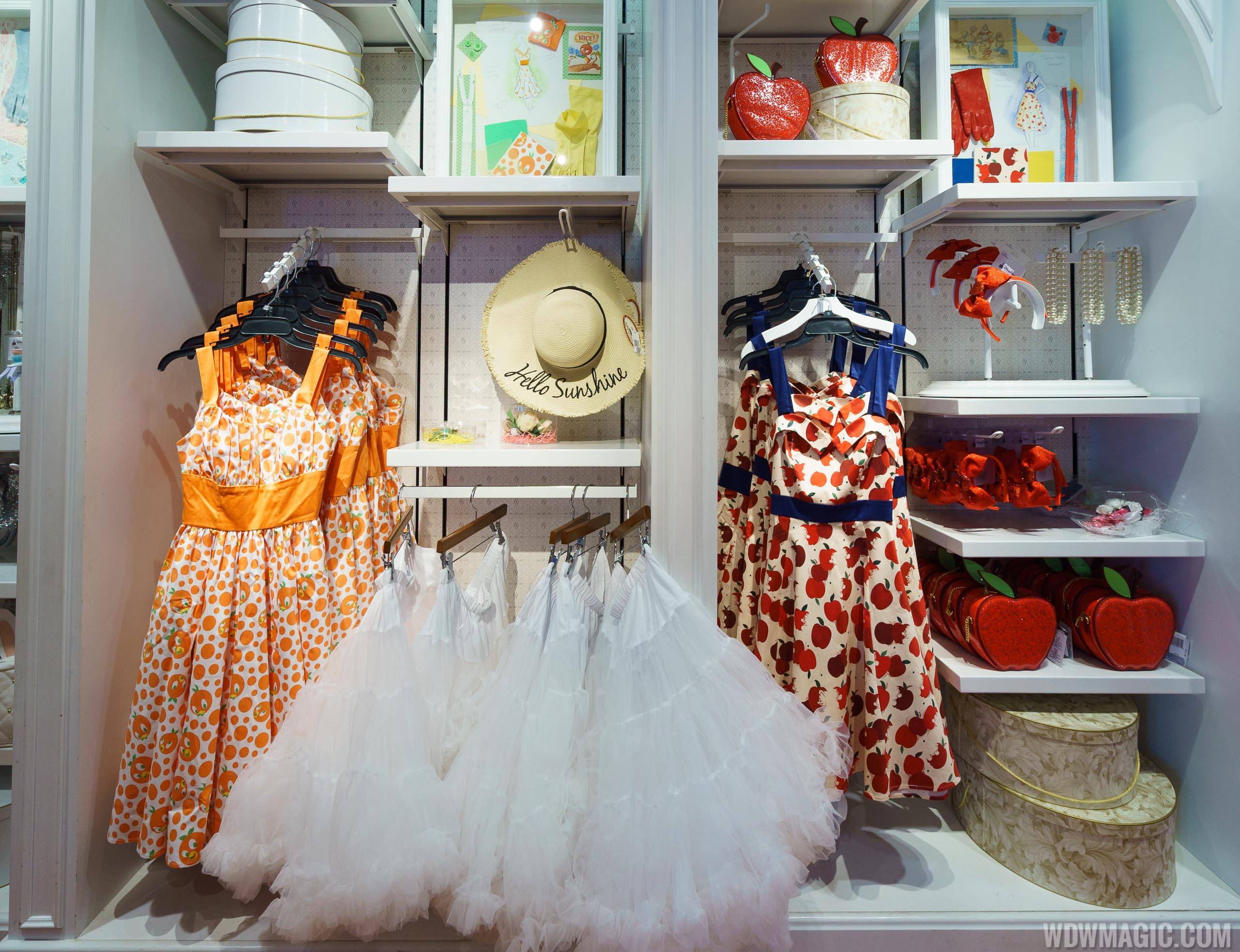 The Dress Shop on Cherry Tree Lane - Orange Bird and Snow White dress
