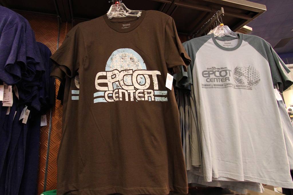 Retro Epcot shirts
