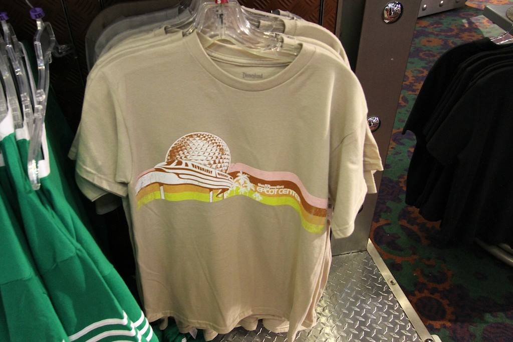 New range of retro Epcot shirts at Mouse Gear