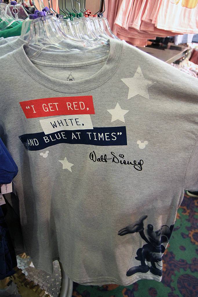 New range of Walt Disney quote T-Shirts at Mouse Gear