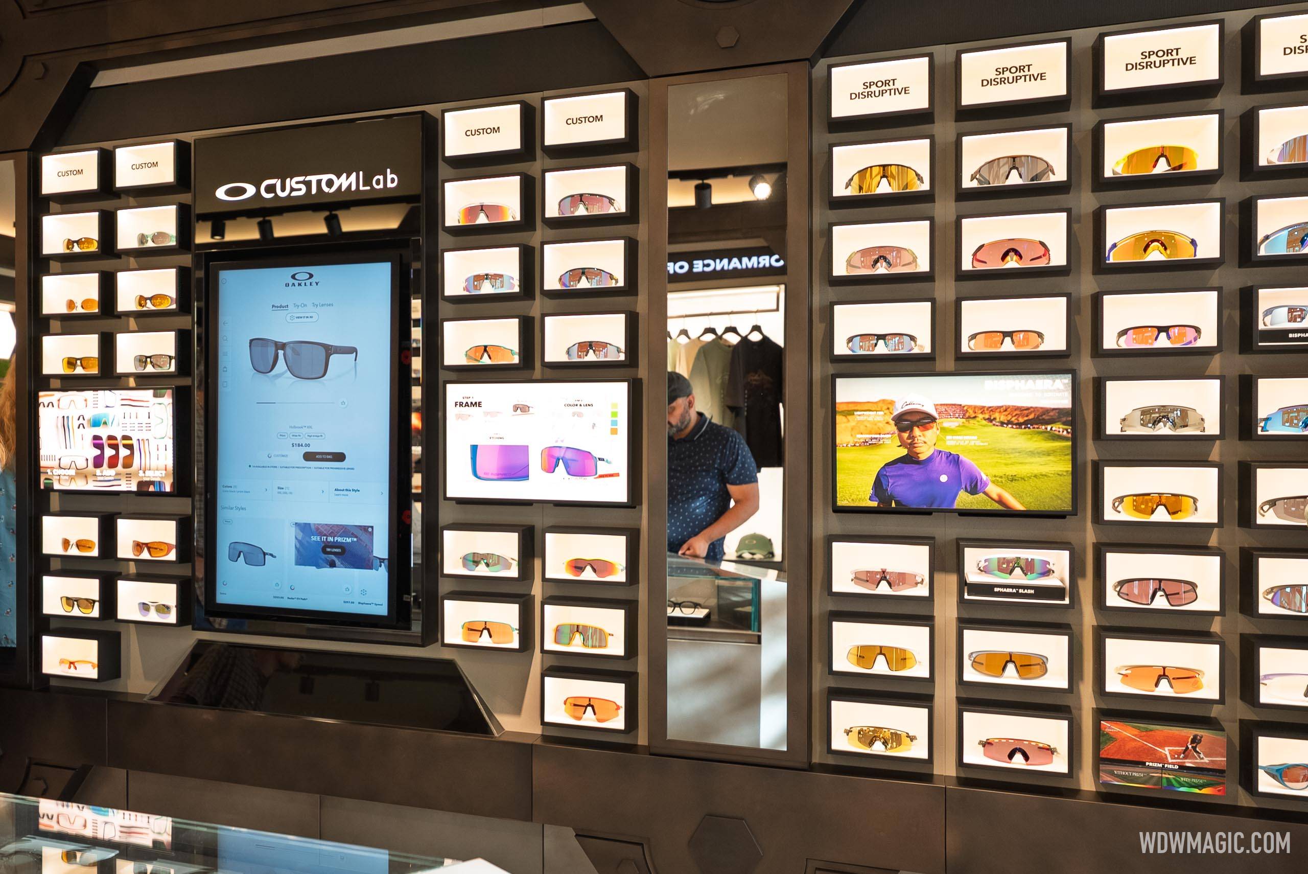 Oakley at Disney Springs Gets Full Makeover With New CUSTOMLab Feature