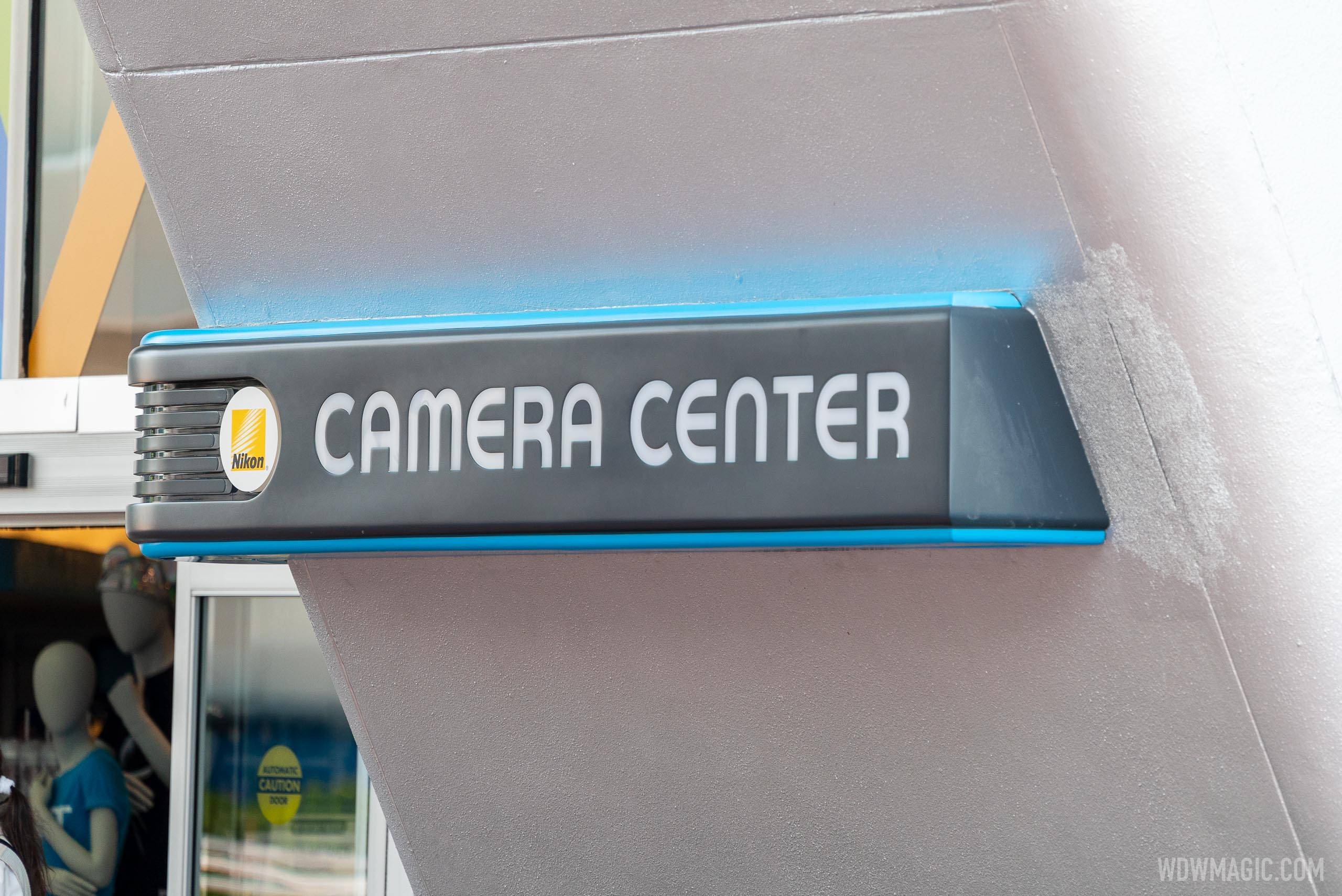 Pin Traders and Camera Center new signs
