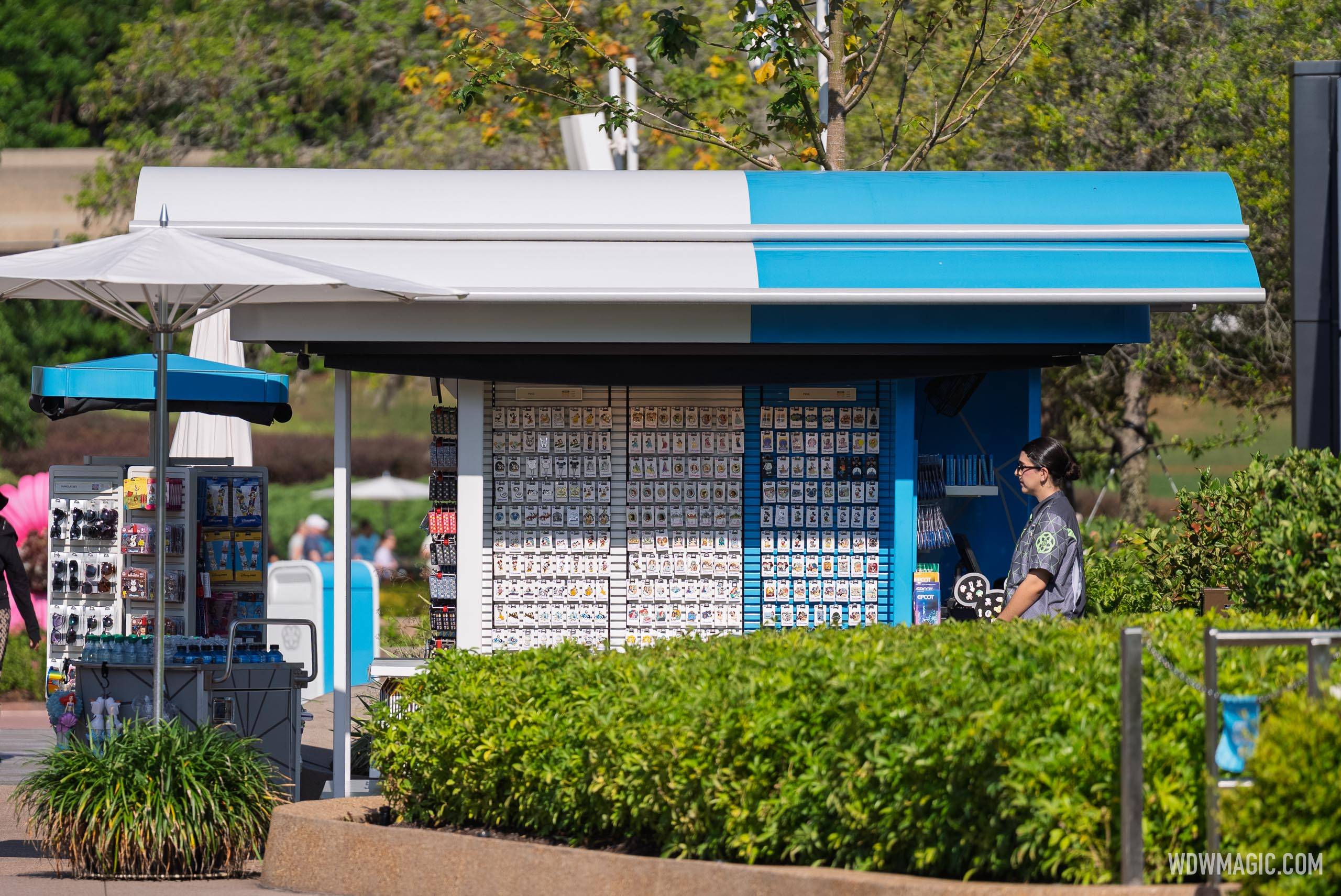 Pin Traders No Longer Main Hub for EPCOT Pins as Kiosks Take Over