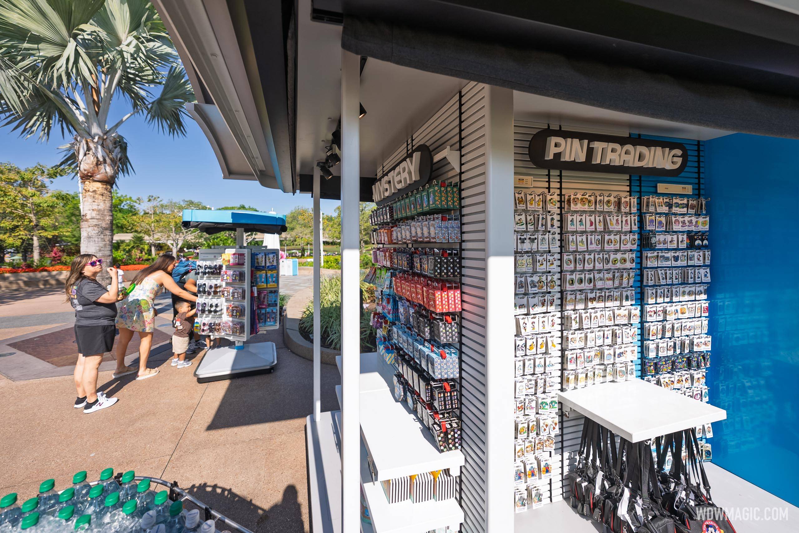 Pin Traders No Longer Main Hub for EPCOT Pins as Kiosks Take Over