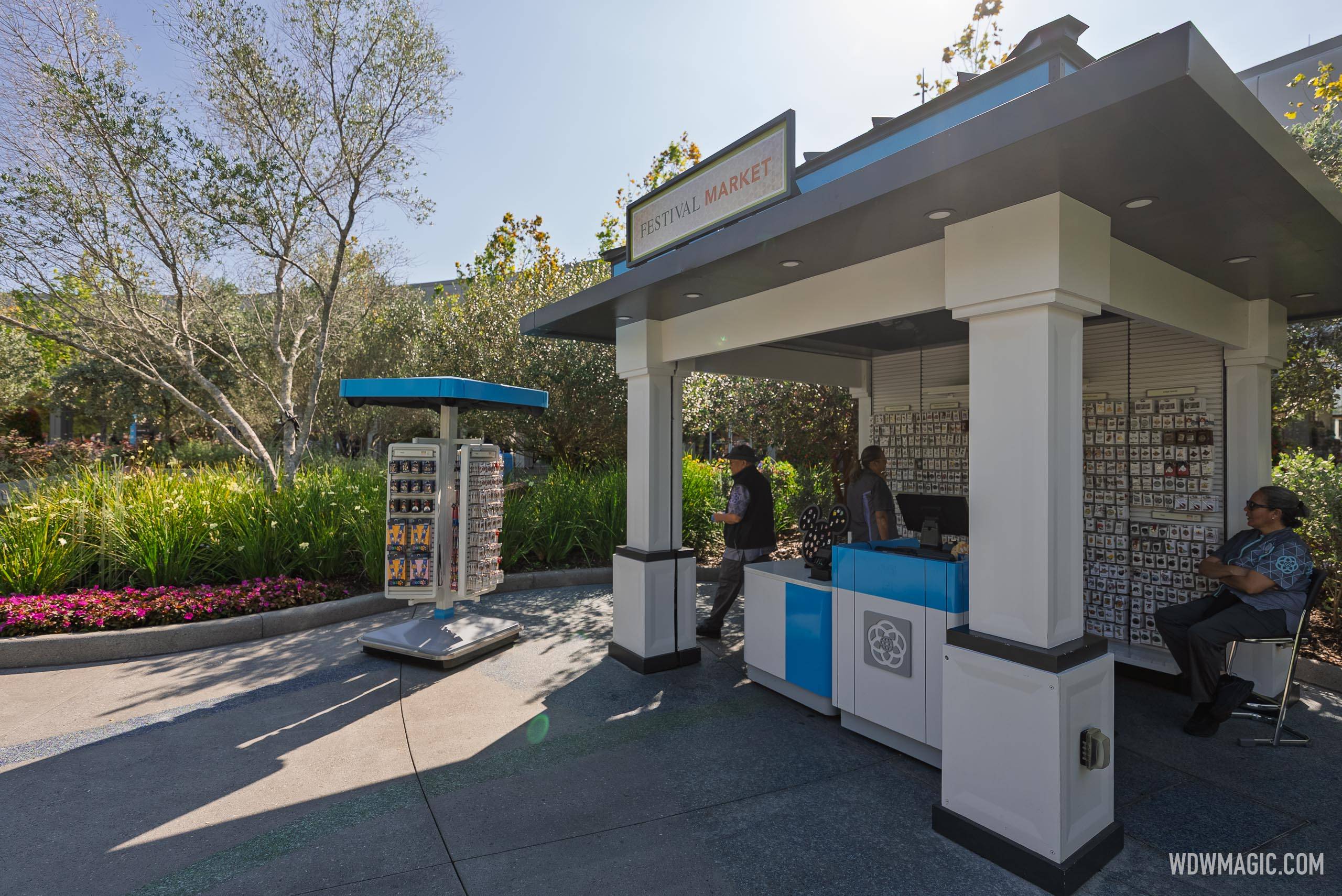 World Celebration Gardens Pin Kiosks