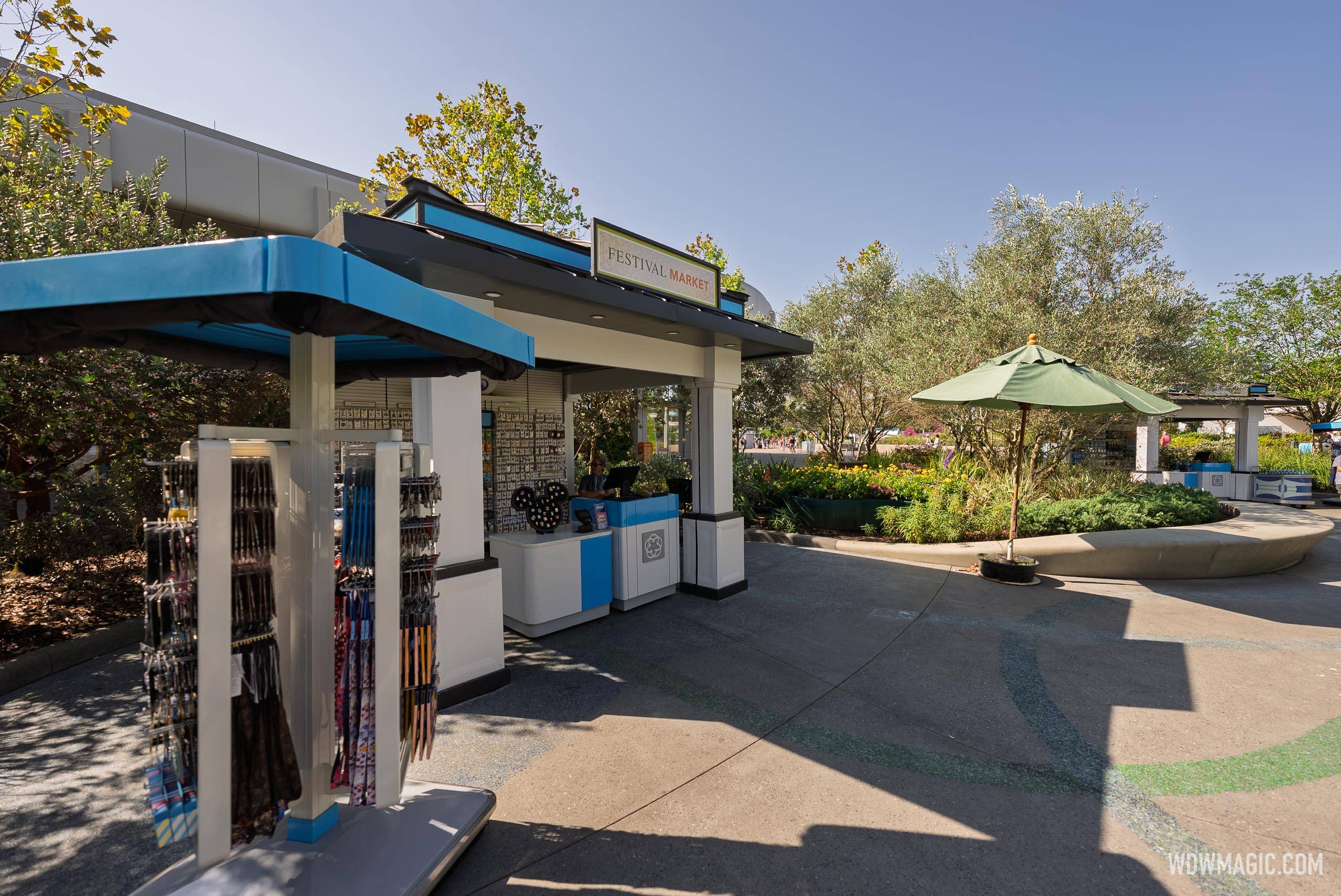 World Celebration Gardens Pin Kiosks