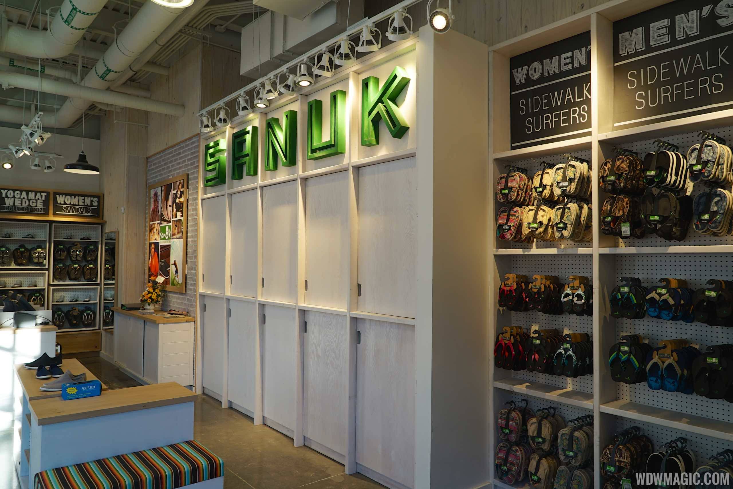 PHOTOS - Sanuk shoe store at Disney Springs The Landing