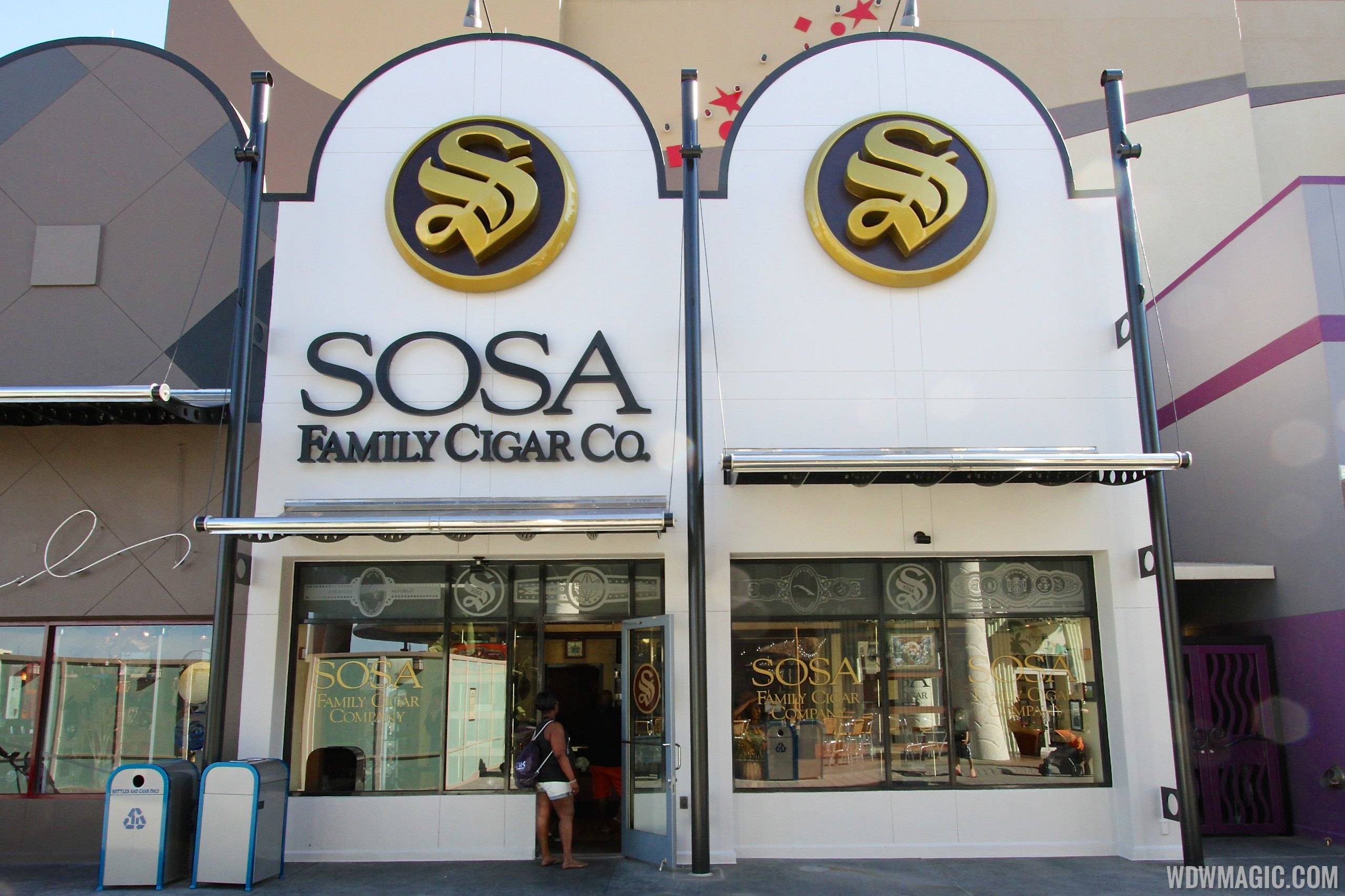 PHOTOS - Sosa Cigar on the West Side gets new 'Disney Springs' style color scheme