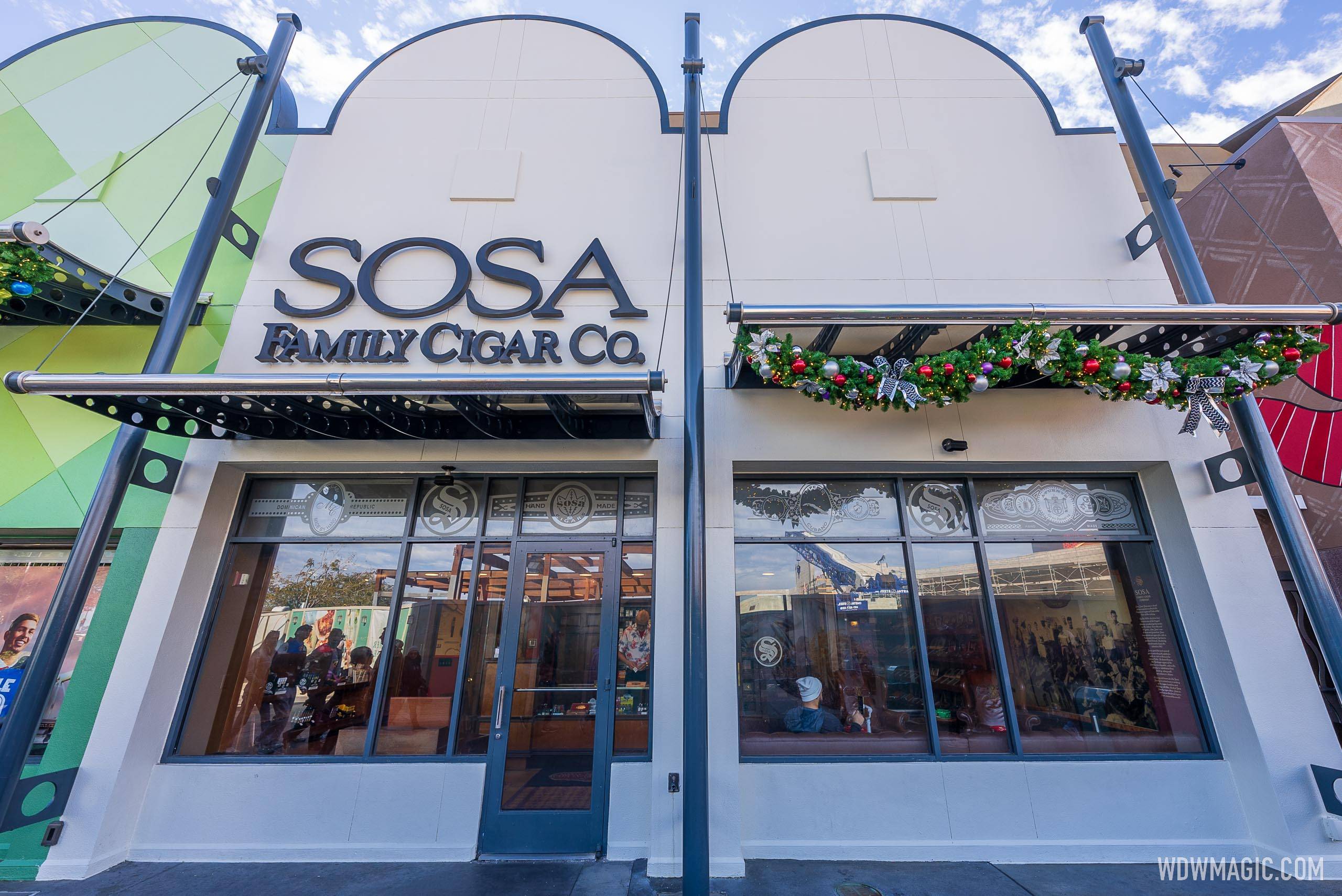 Sosa Family Cigar Co. to permanently close at Disney Springs