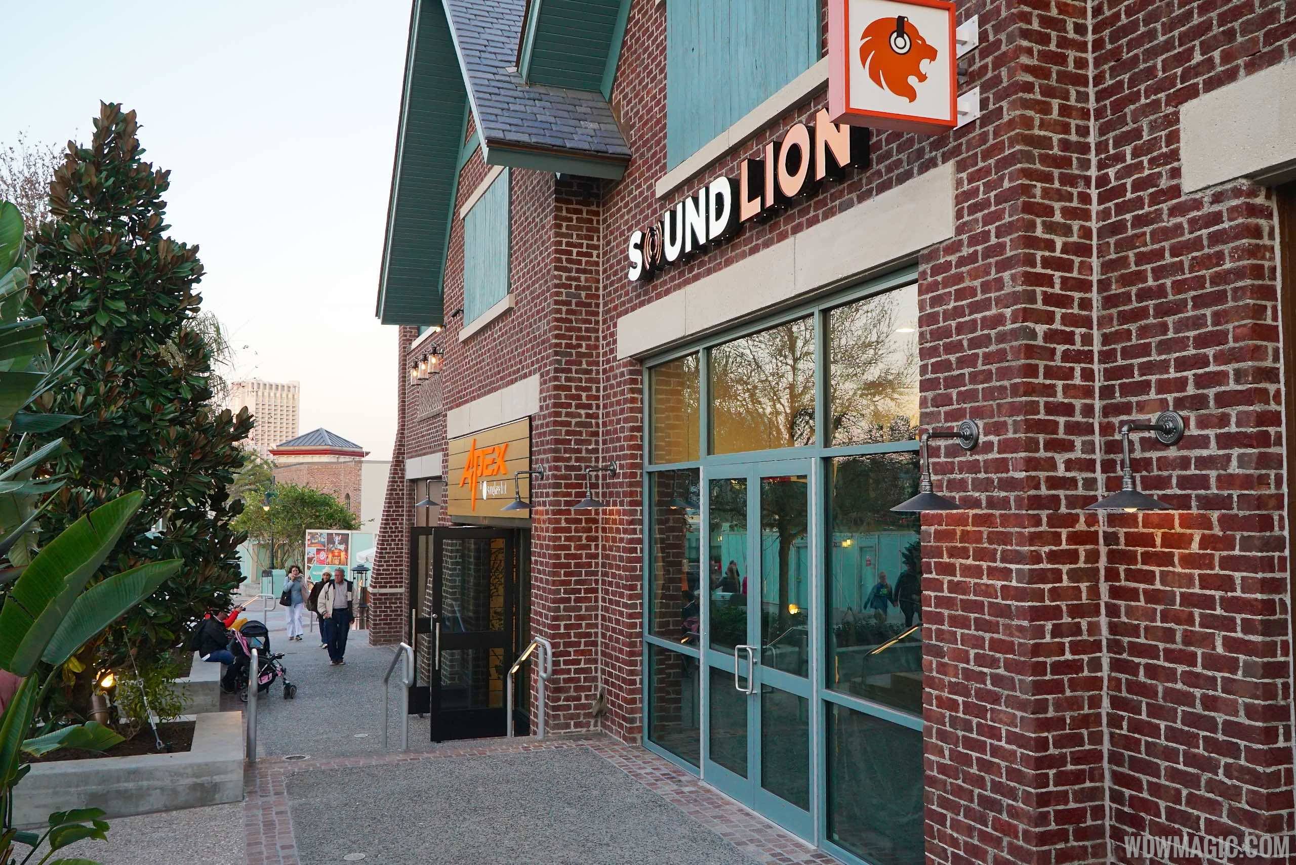 Sound Lion now closed at Disney Springs