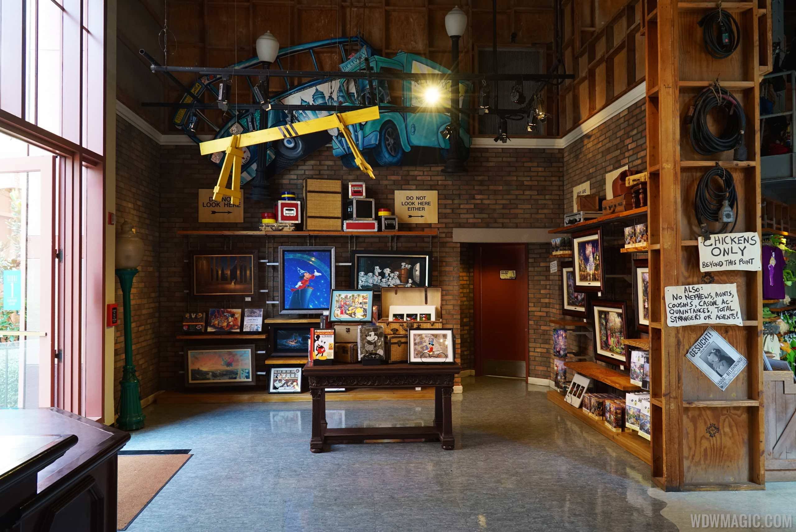 PHOTOS - Animation Gallery merchandise moves to Stage 1 on Streets of America