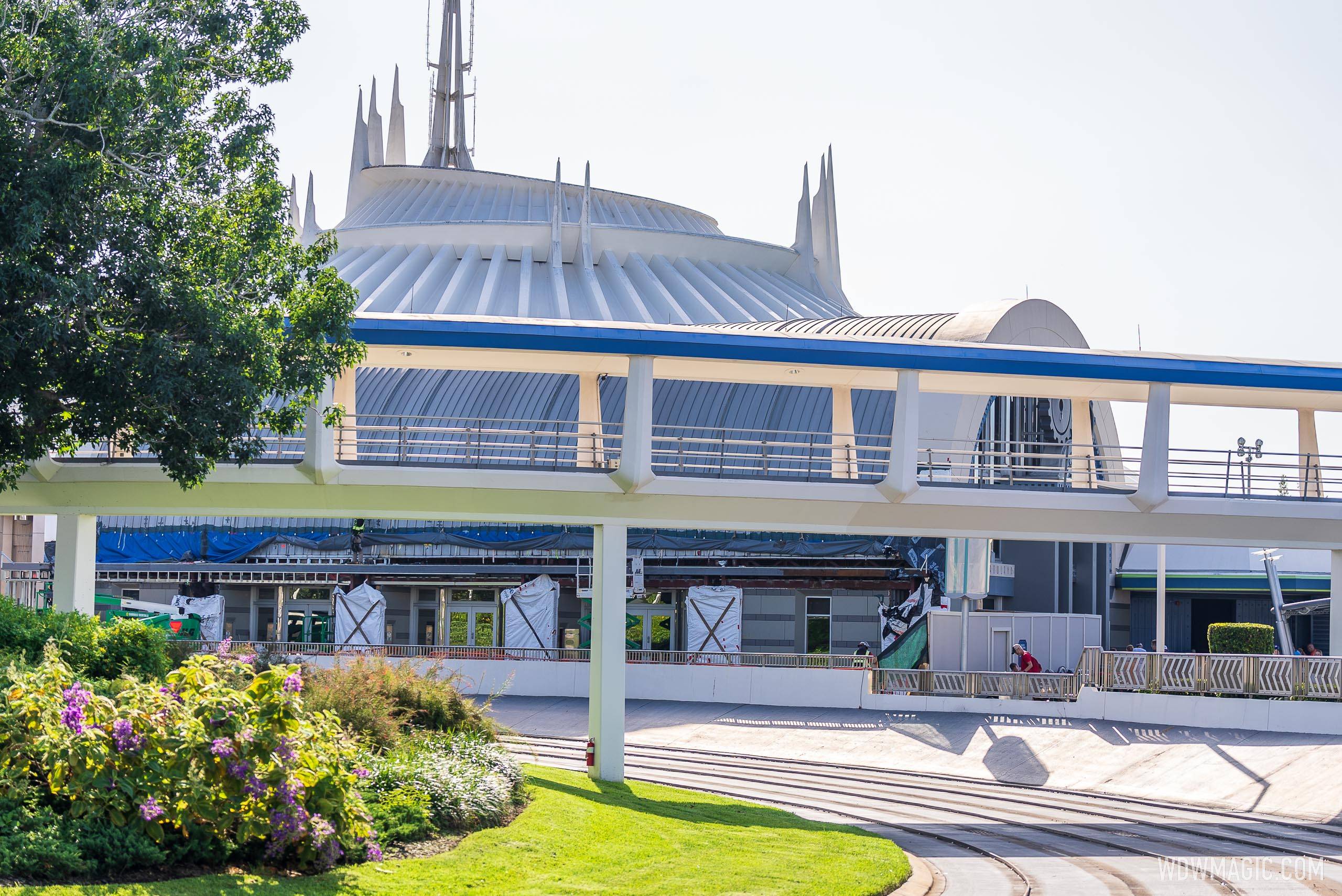 Tomorrowland Light and Power Co exterior changes - July 20 2022