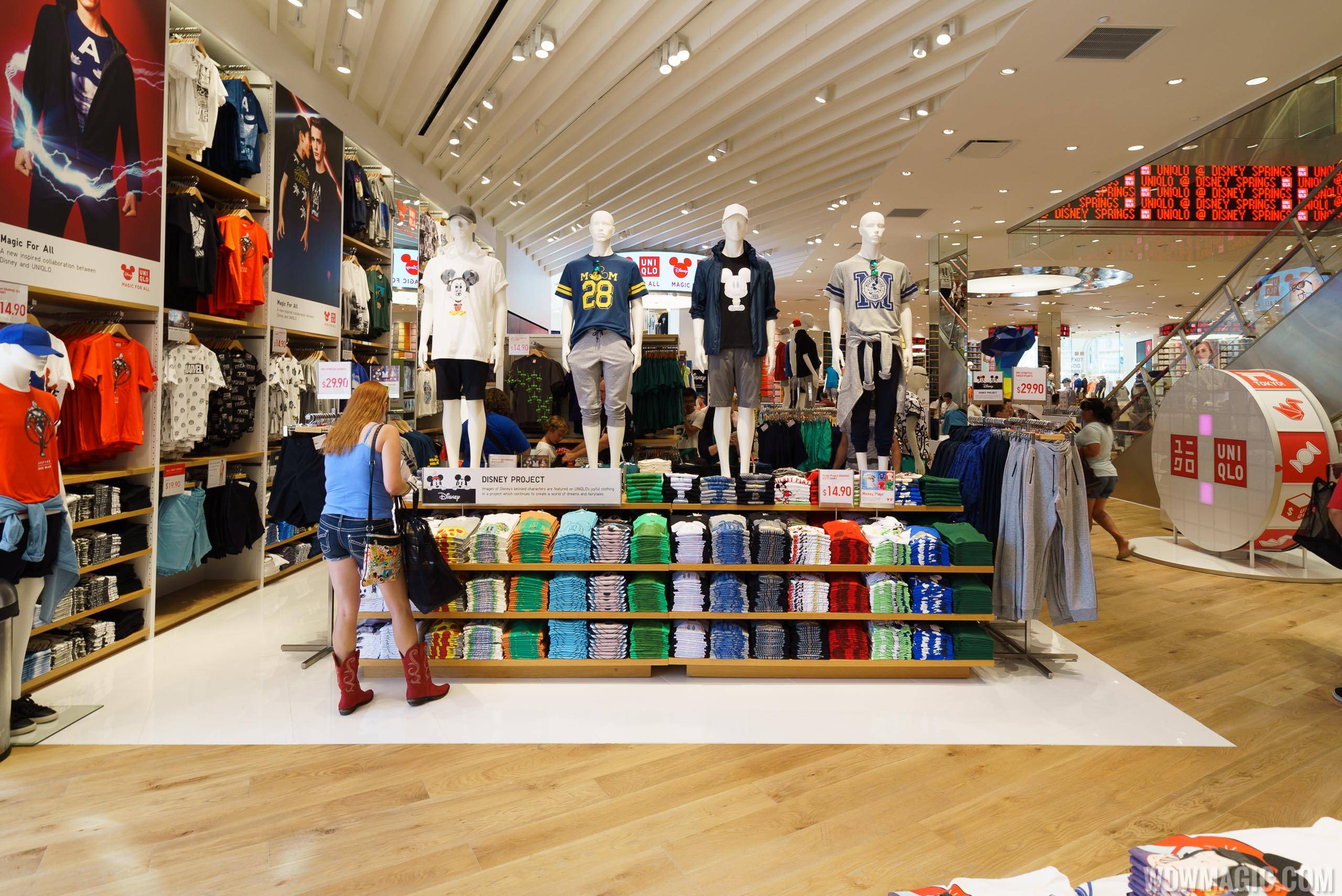 UNIQLO Opens Special Concept Store in Disney Springs at Walt Disney World  Resort