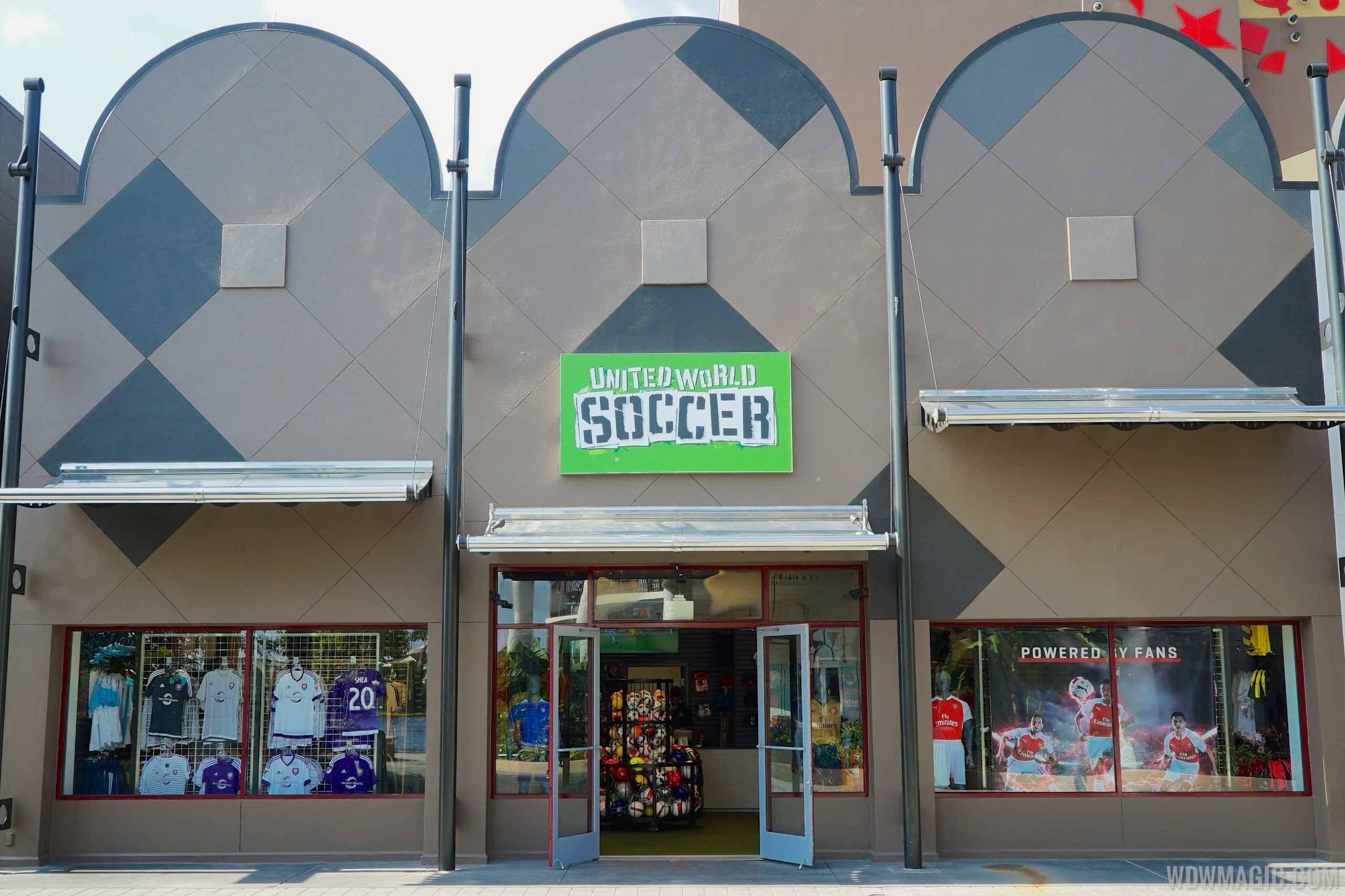 Downtown Disney Soccer store has the authentic jerseys with star