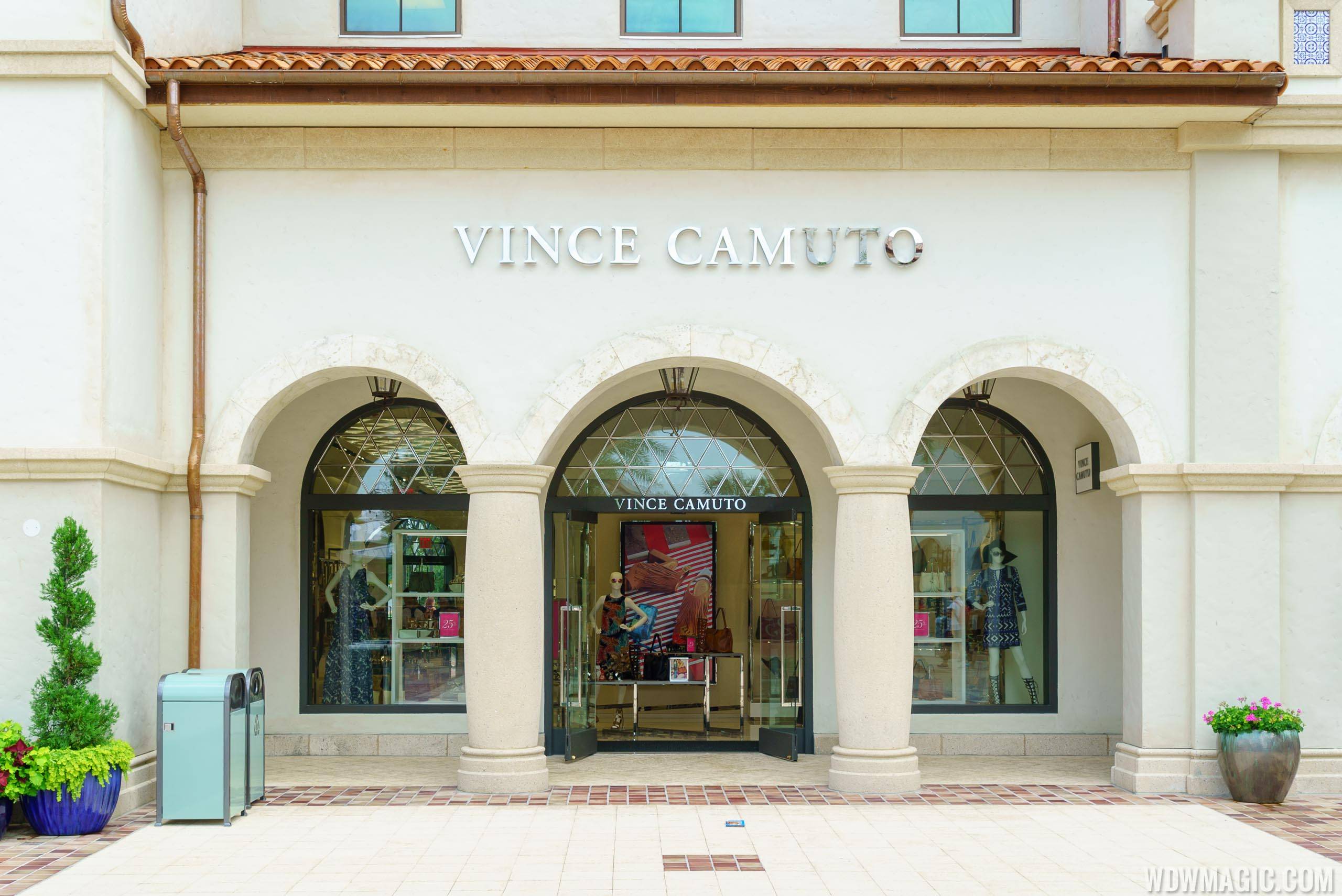 Vince Camuto store front at Disney Springs