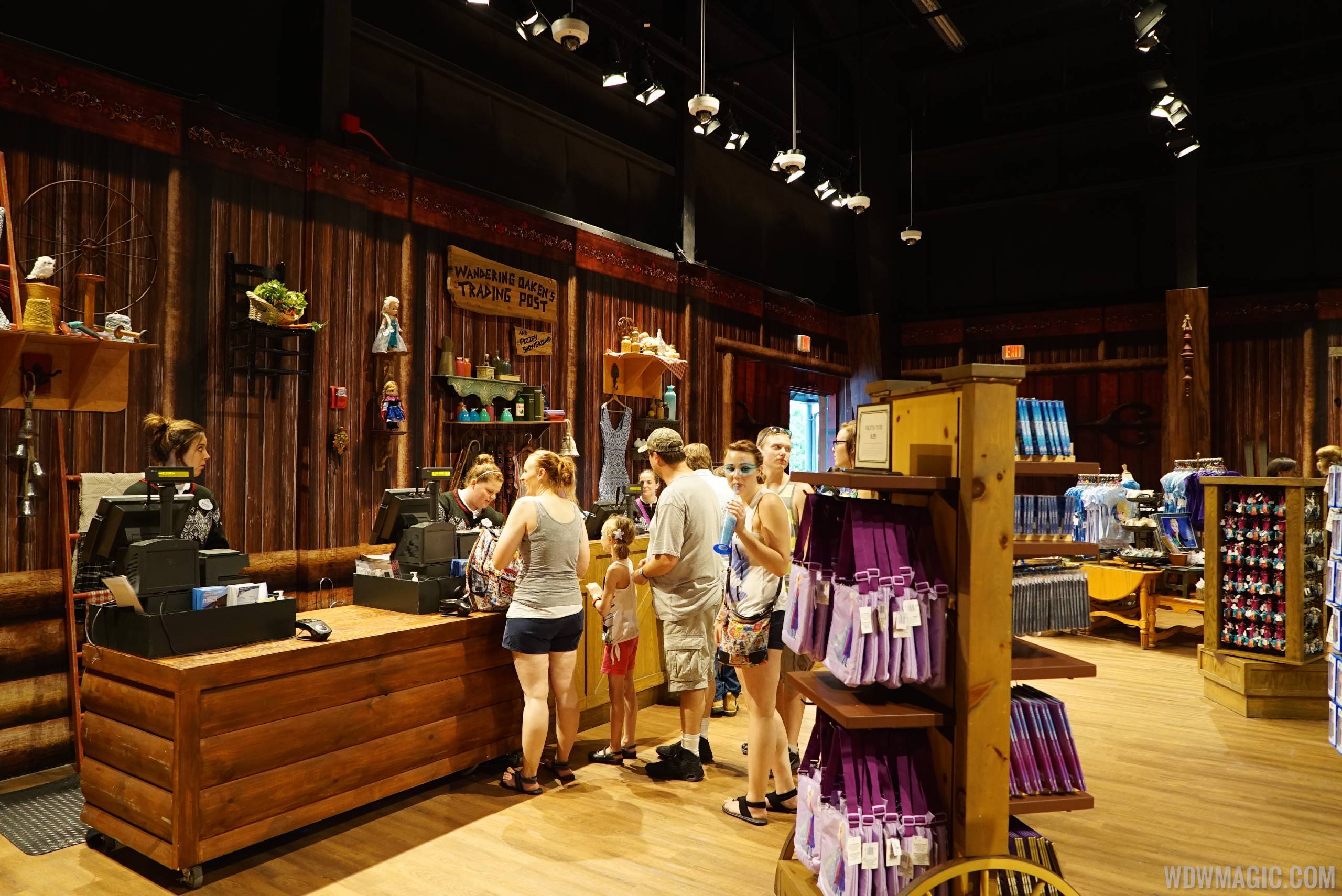 PHOTOS - New Wandering Oakens Trading Post and Frozen Snowground opens on Streets of America