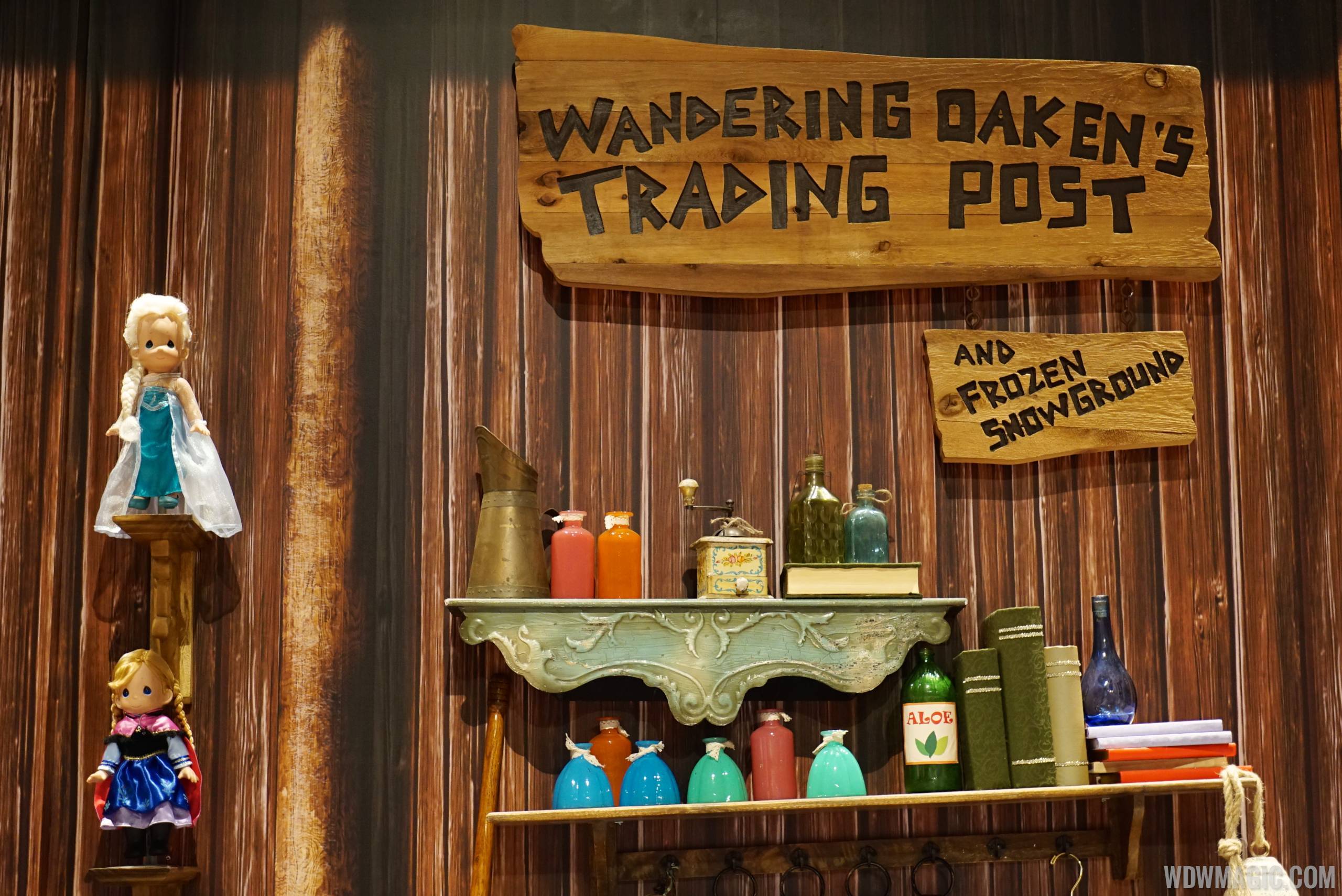 Wandering Oakens Trading Post and Frozen Snowground opening day