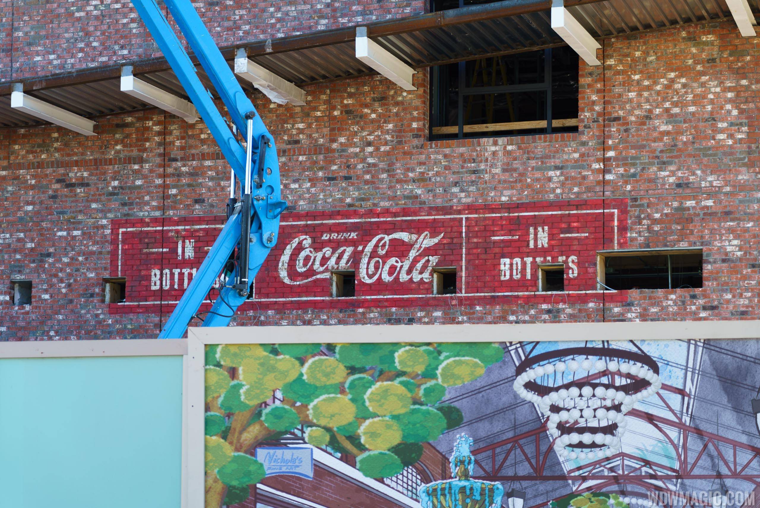World of Coca-Cola construction