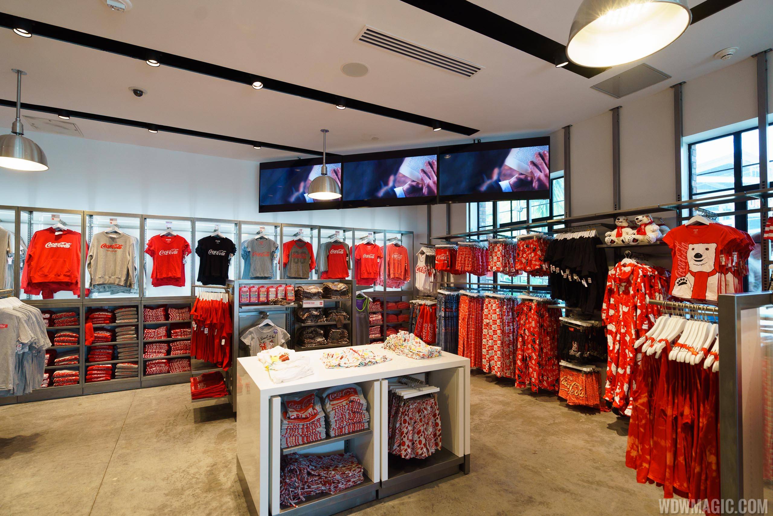 Coca-Cola Store Orlando - Ground Floor merchandise