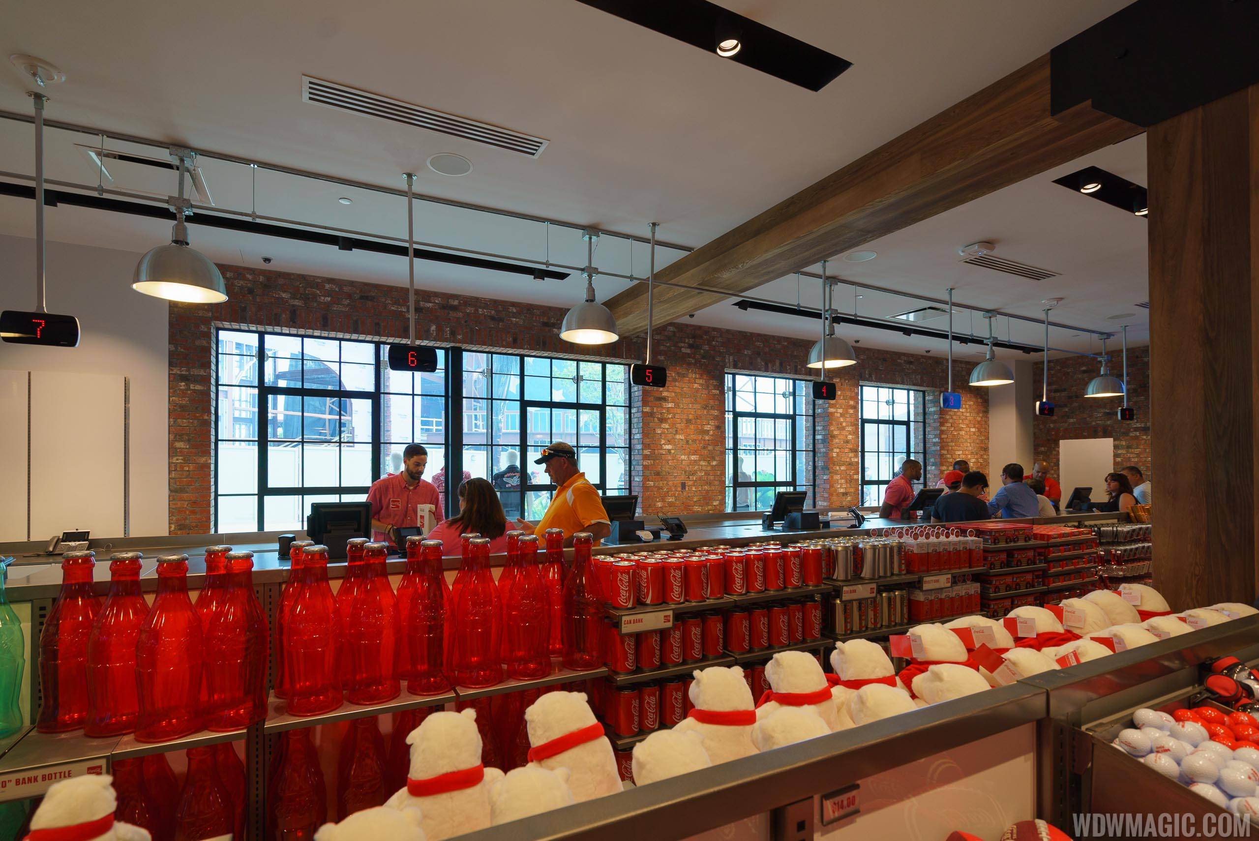 Coca-Cola Store Orlando - Ground Floor registers