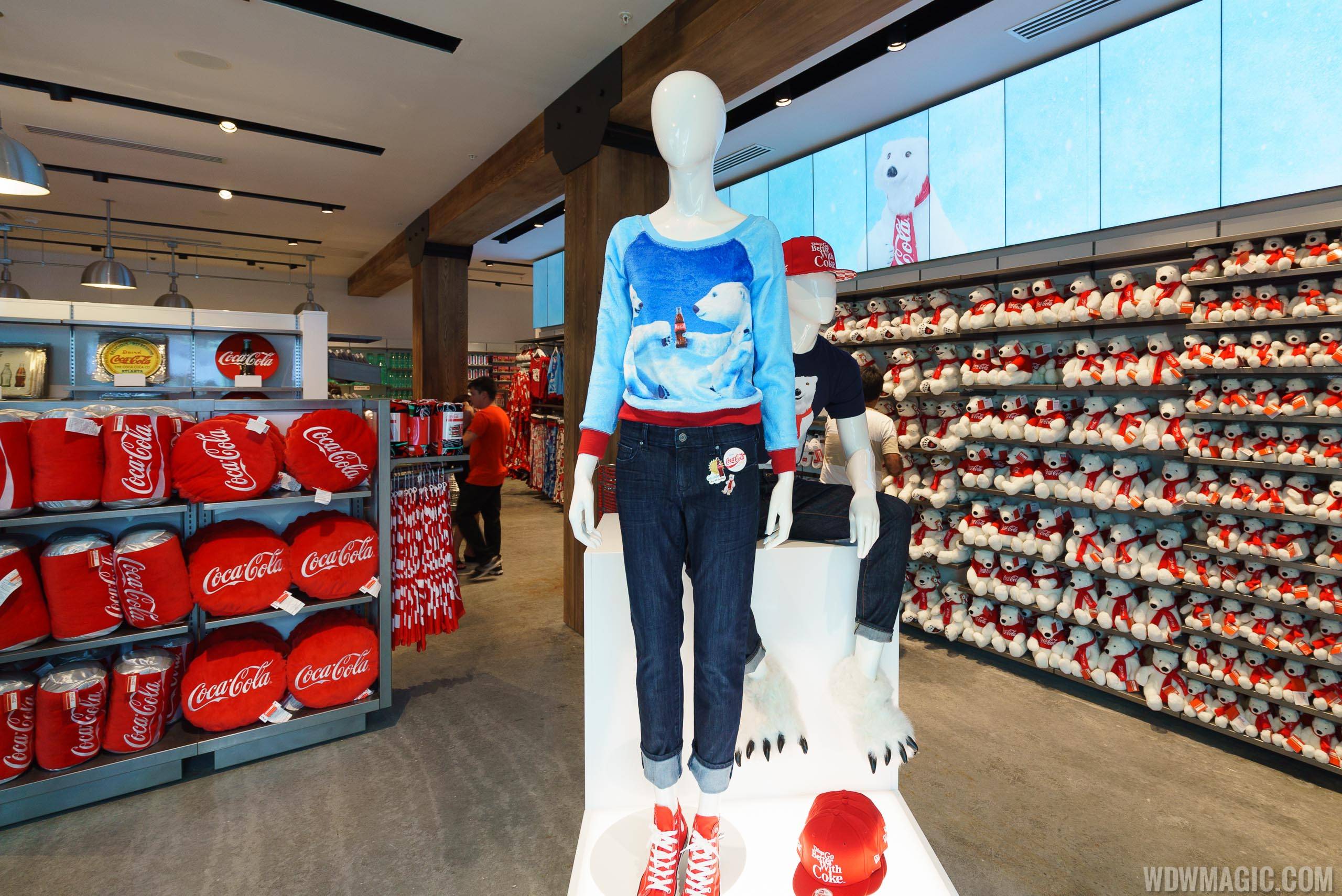 Coca-Cola Store Orlando - Second Floor merchandise