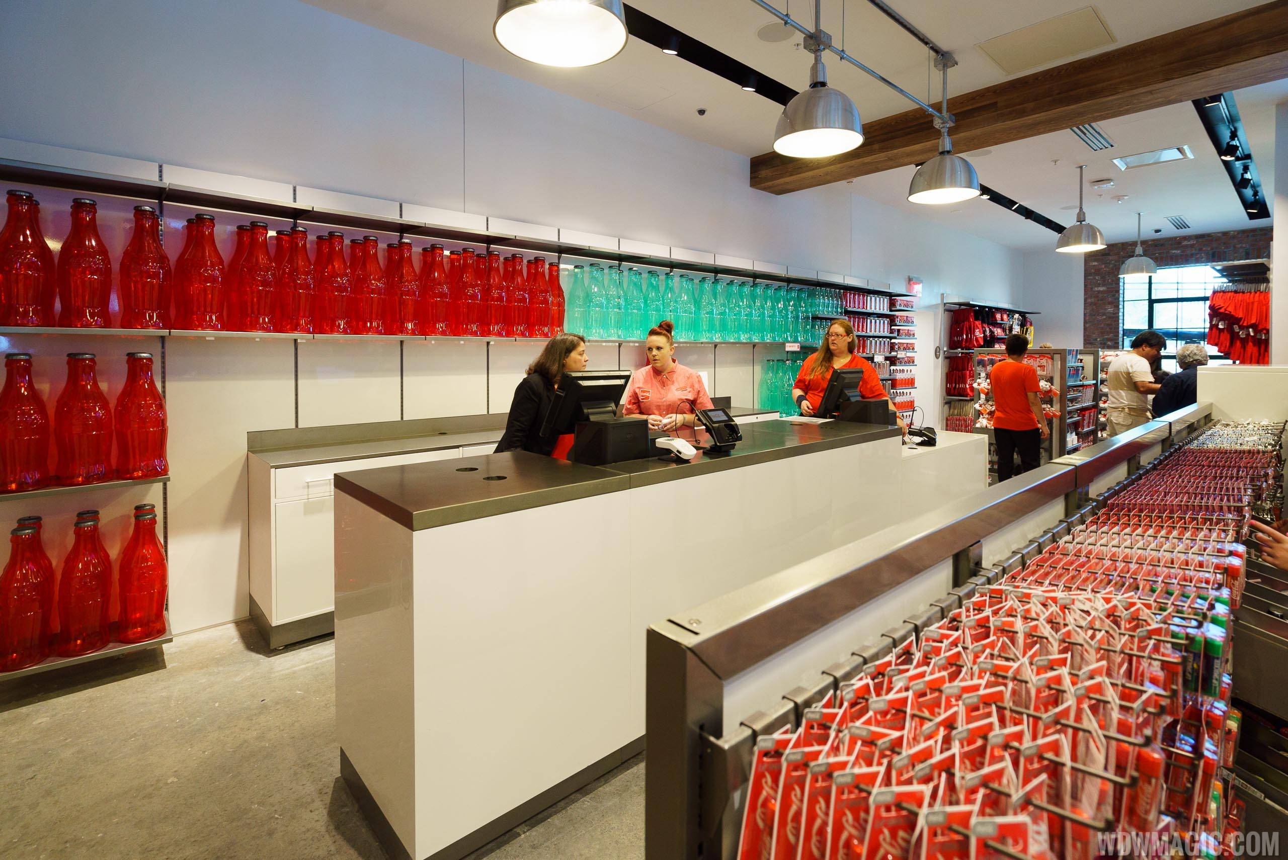 Coca-Cola Store Orlando - Second Floor registers