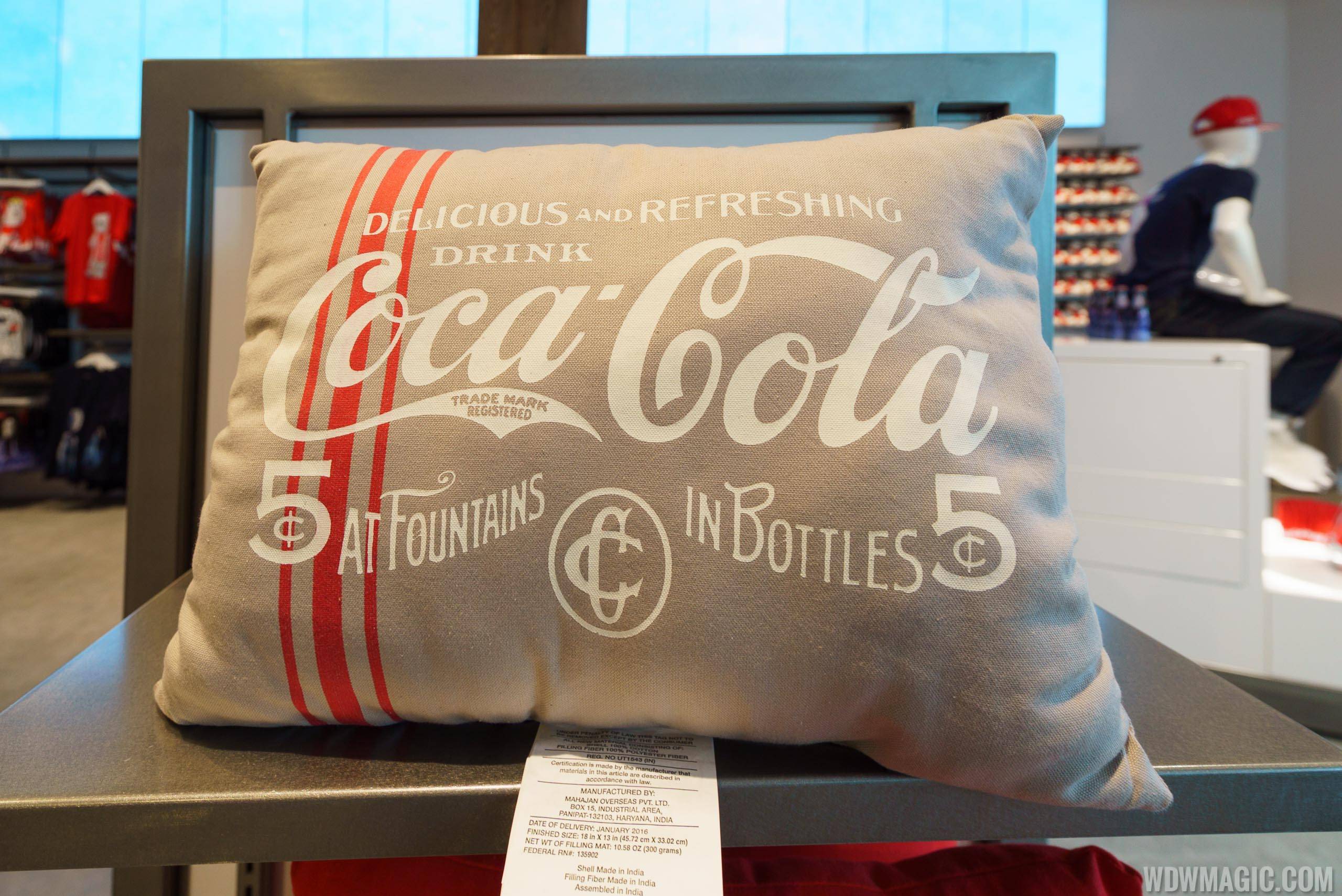 Coca-Cola Store Orlando - Pillows