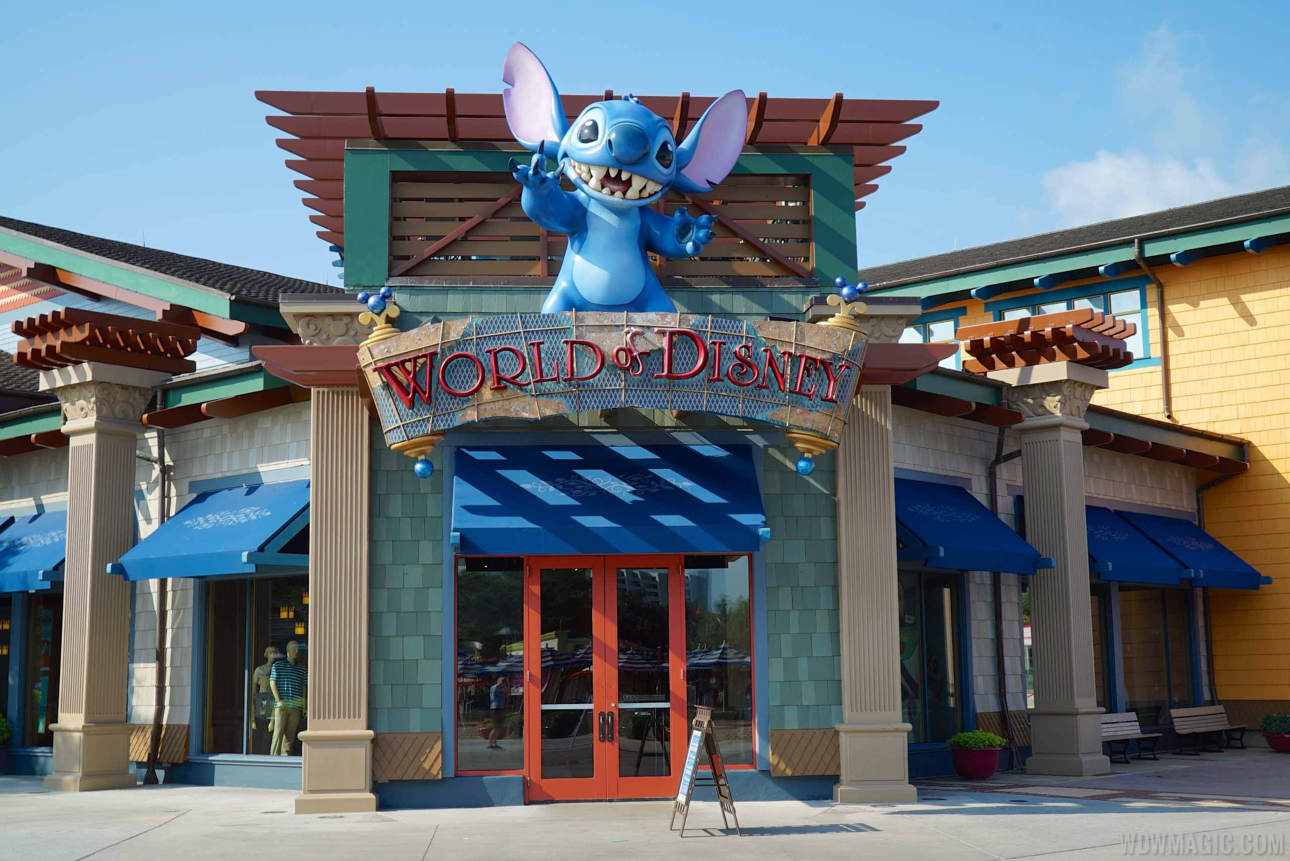 PHOTOS - New look color scheme for World of Disney at Disney Springs