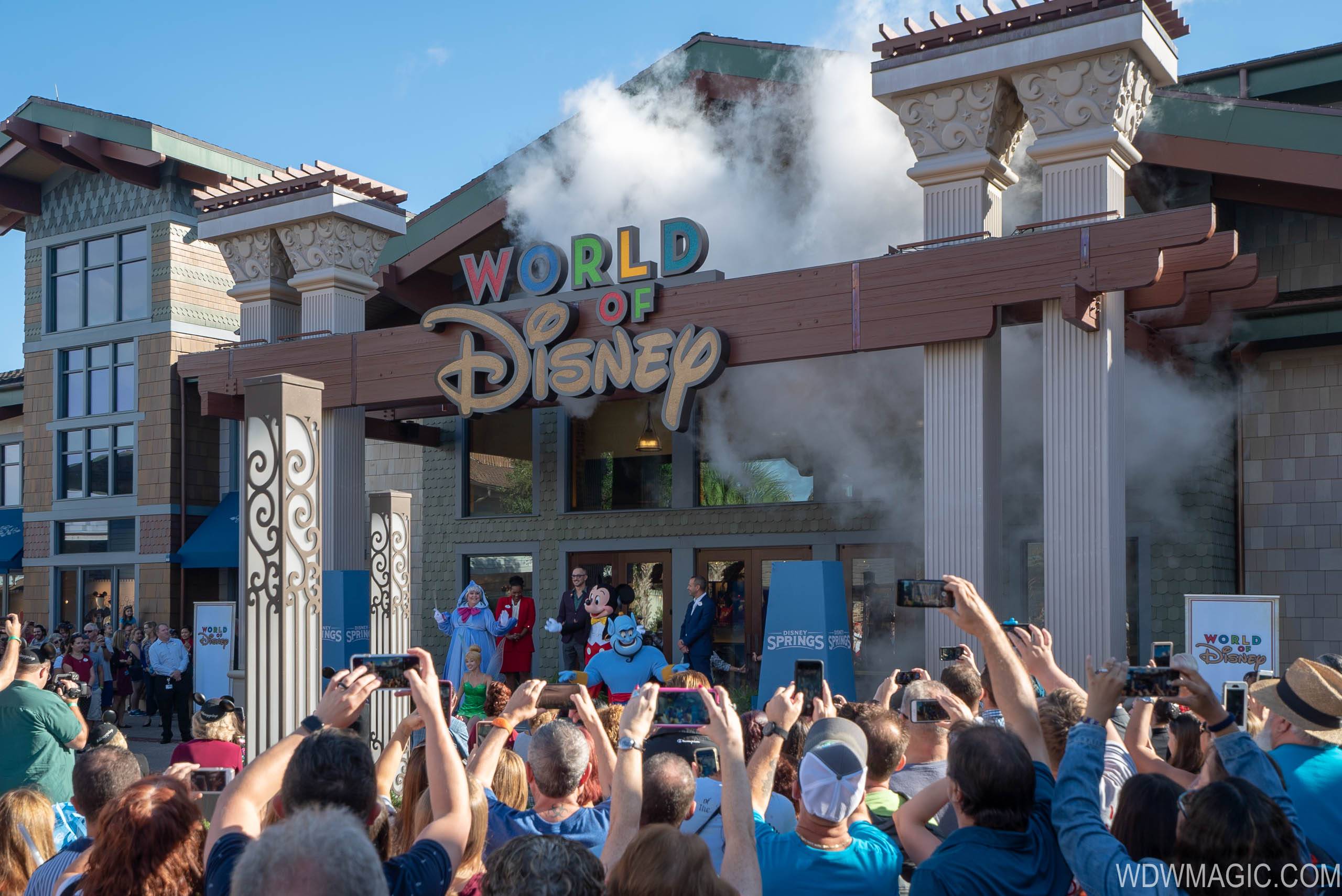 PHOTOS - New look World of Disney store reopens at Disney Springs