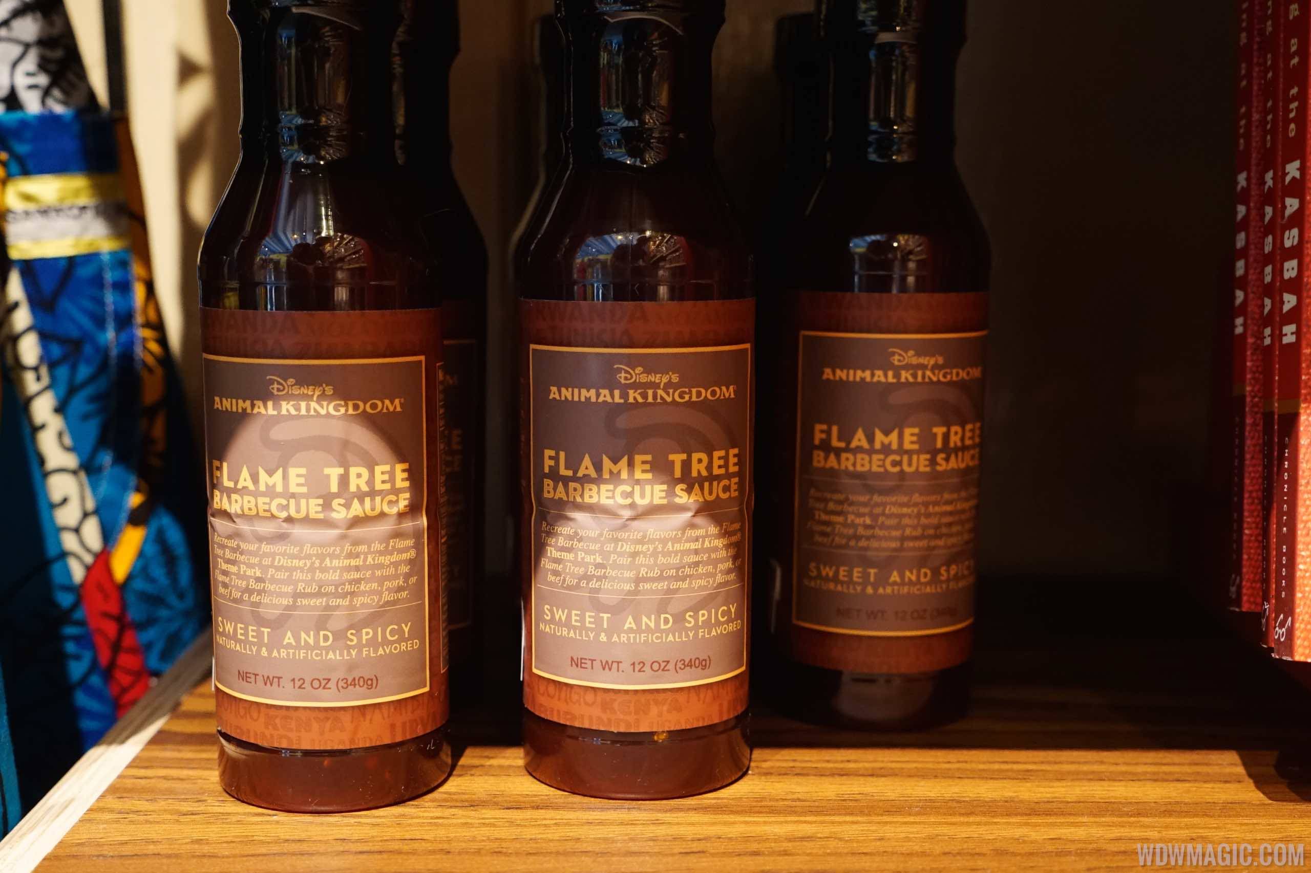 Flame tree Barbecue Sauce bottle