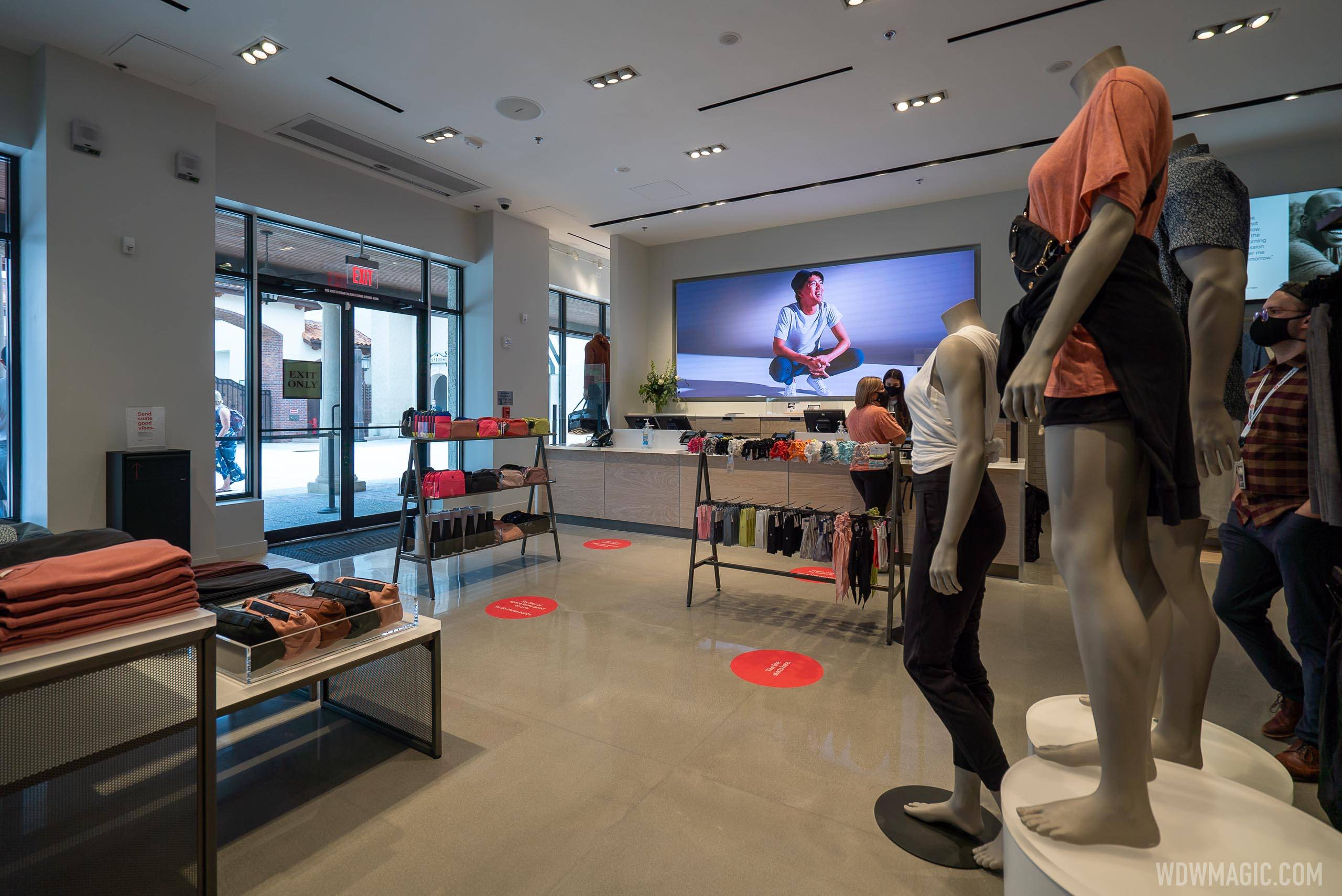 Lululemon now open for all your athletic apparel needs at Disney Springs