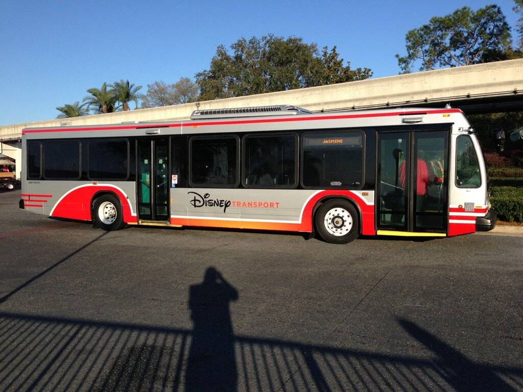 More information on the new Disney Transport Bus paint design