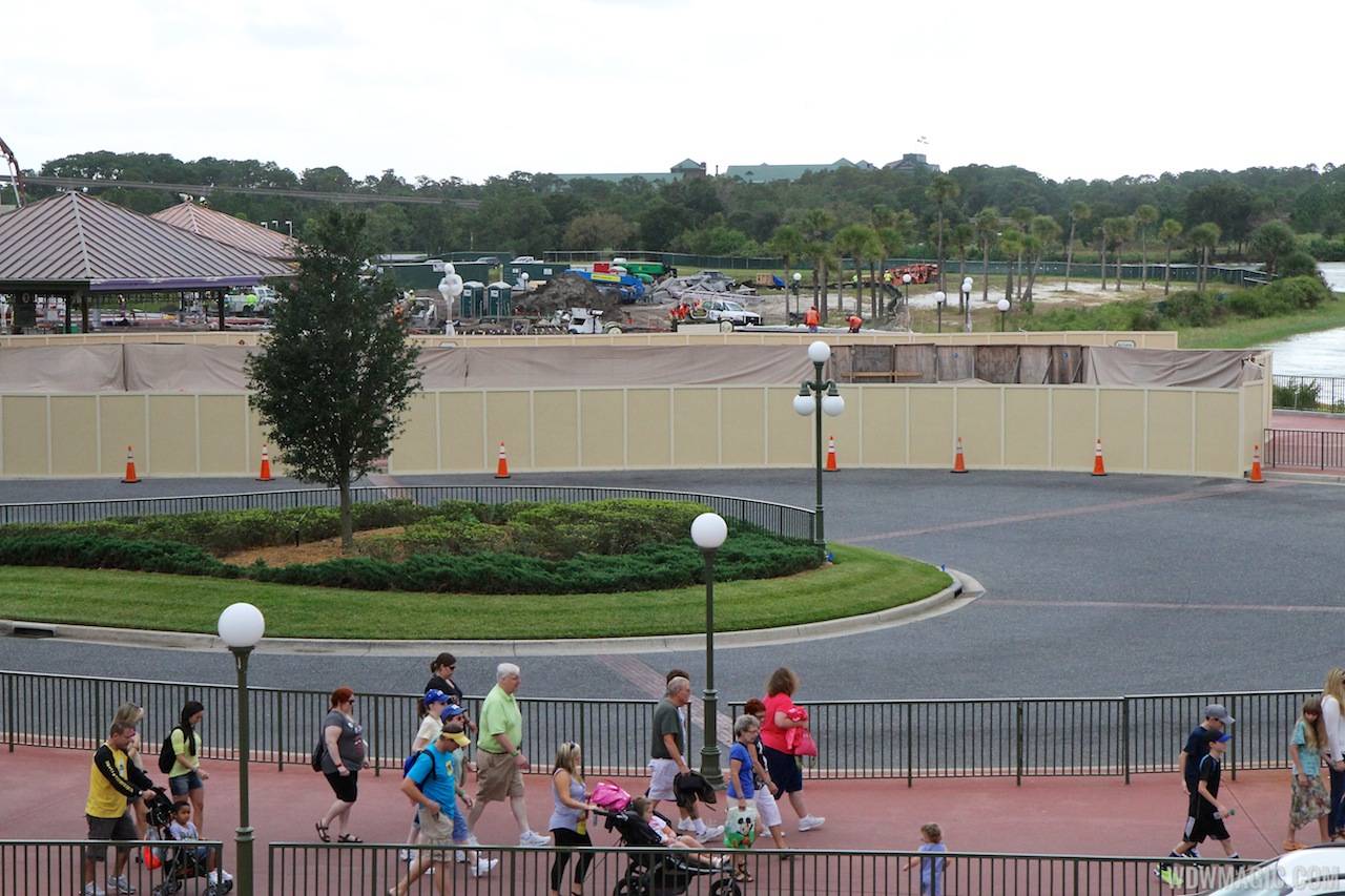 PHOTOS - Magic Kingdom's new bus loop nears completion